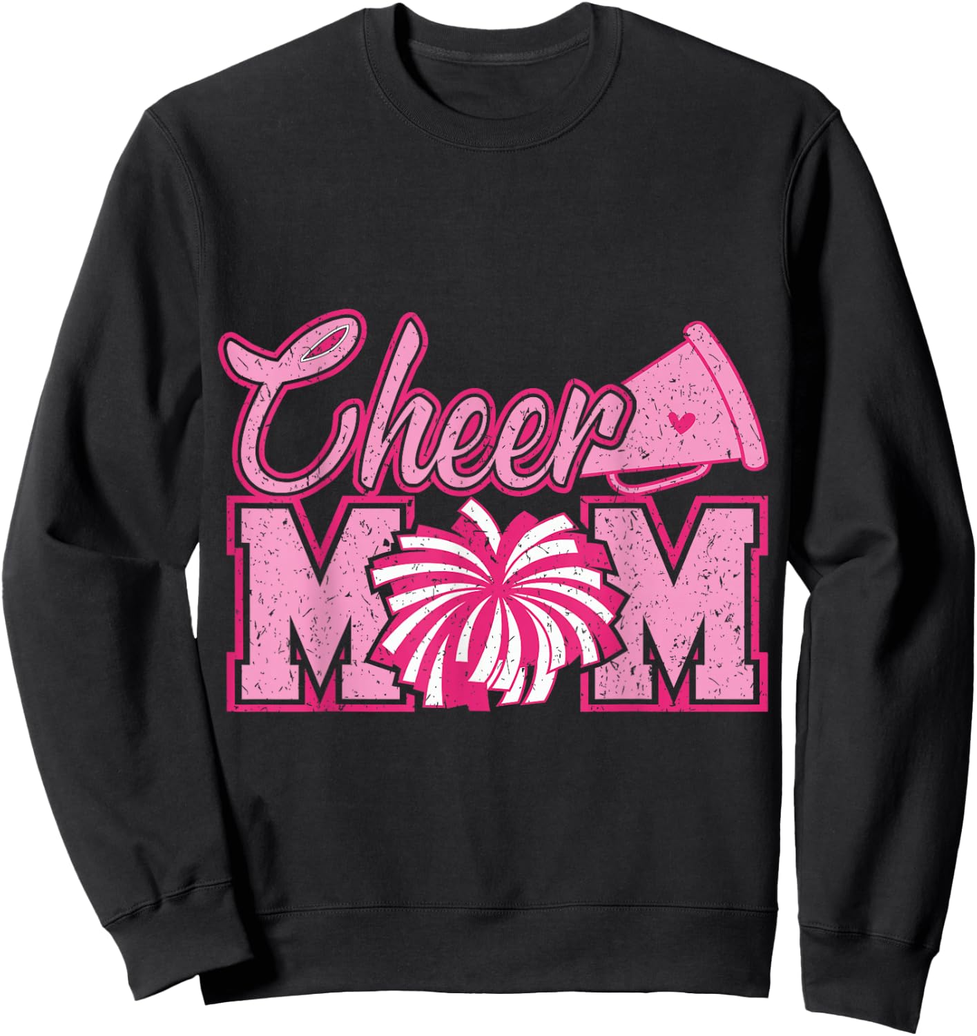 Cheer Mom Sweatshirt - Sweatshirt | Black