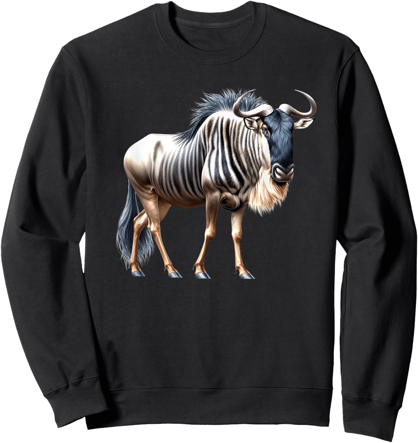 Wildebeest Sweatshirt - Sweatshirt | Black