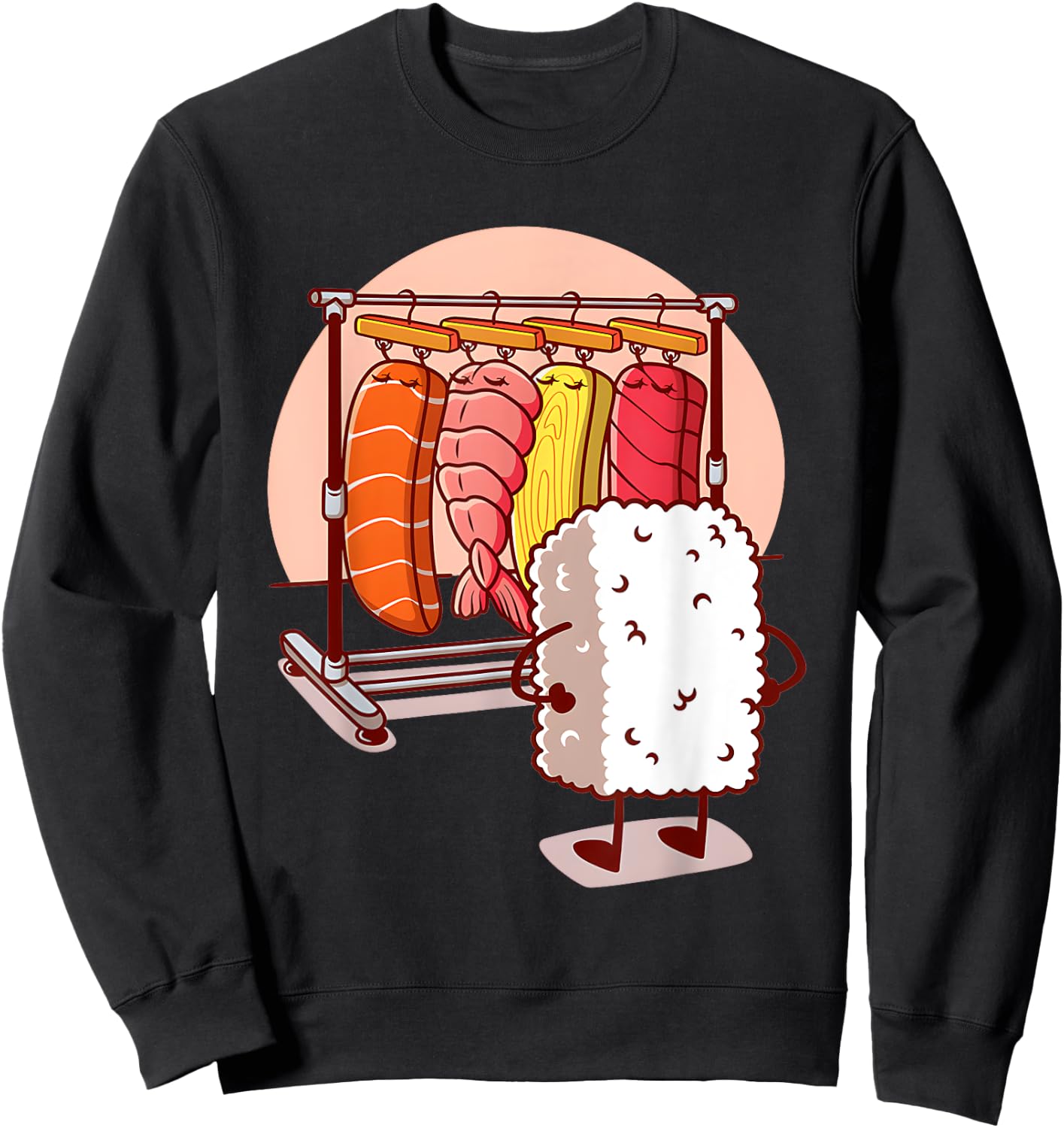 Sushi Wardrobe Olipop Sweatshirt - Sweatshirt | Black