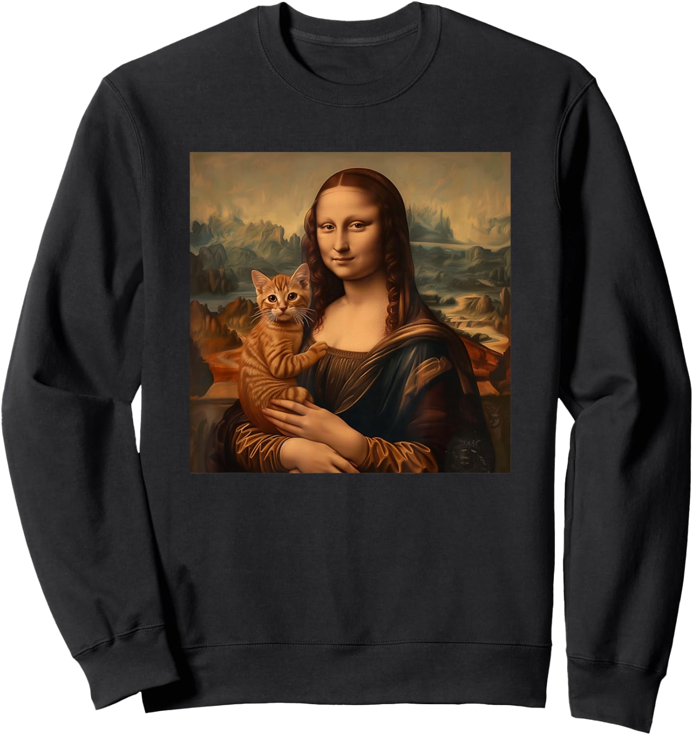 Orange Tabby Cat Shirt Orange Tabby Cats Sweatshirt - Sweatshirt | Black