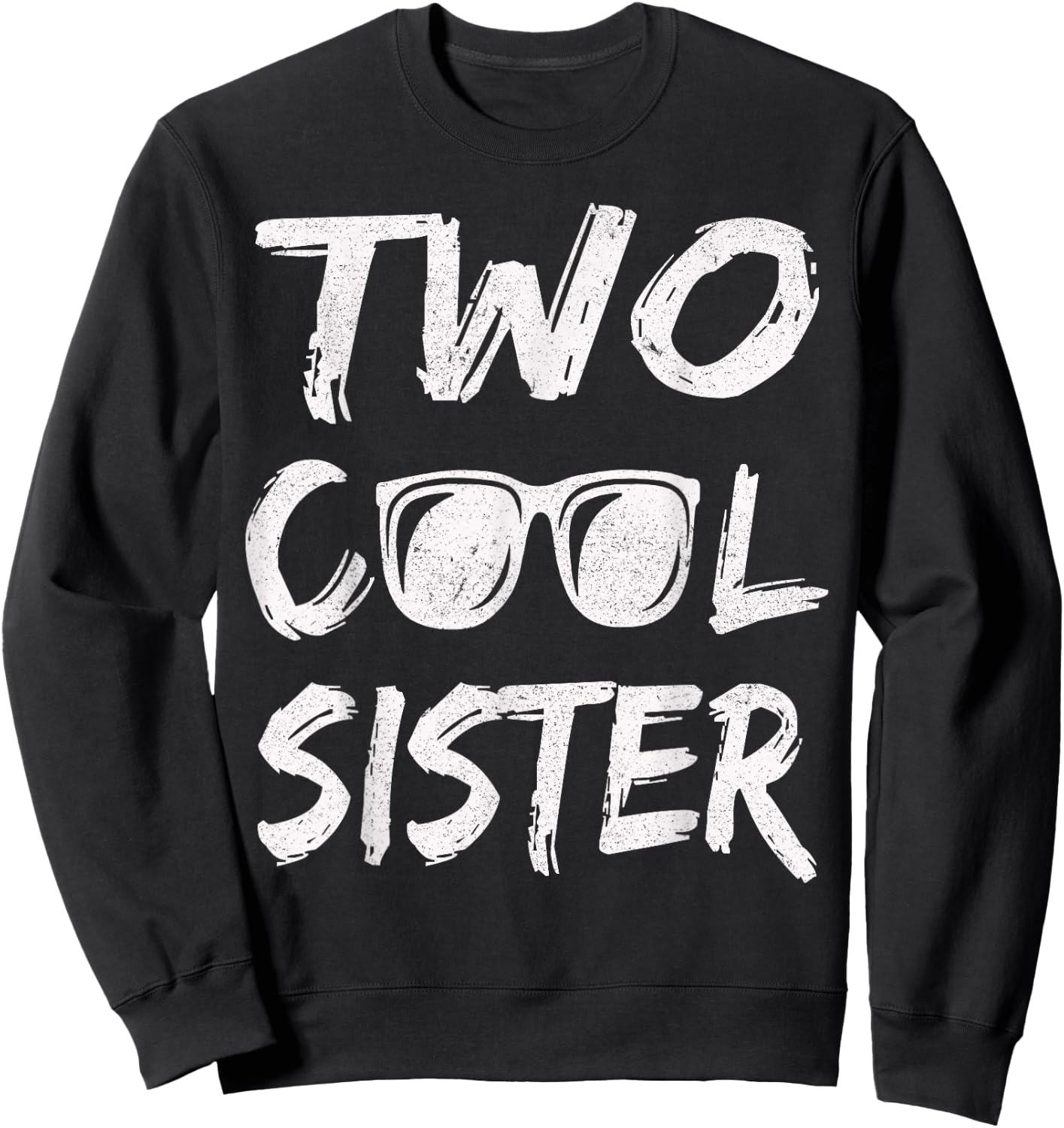 Sister Of The Birthday Boy Two Cool 2nd Bday Family Matching Sweatshirt - Sweatshirt | Black