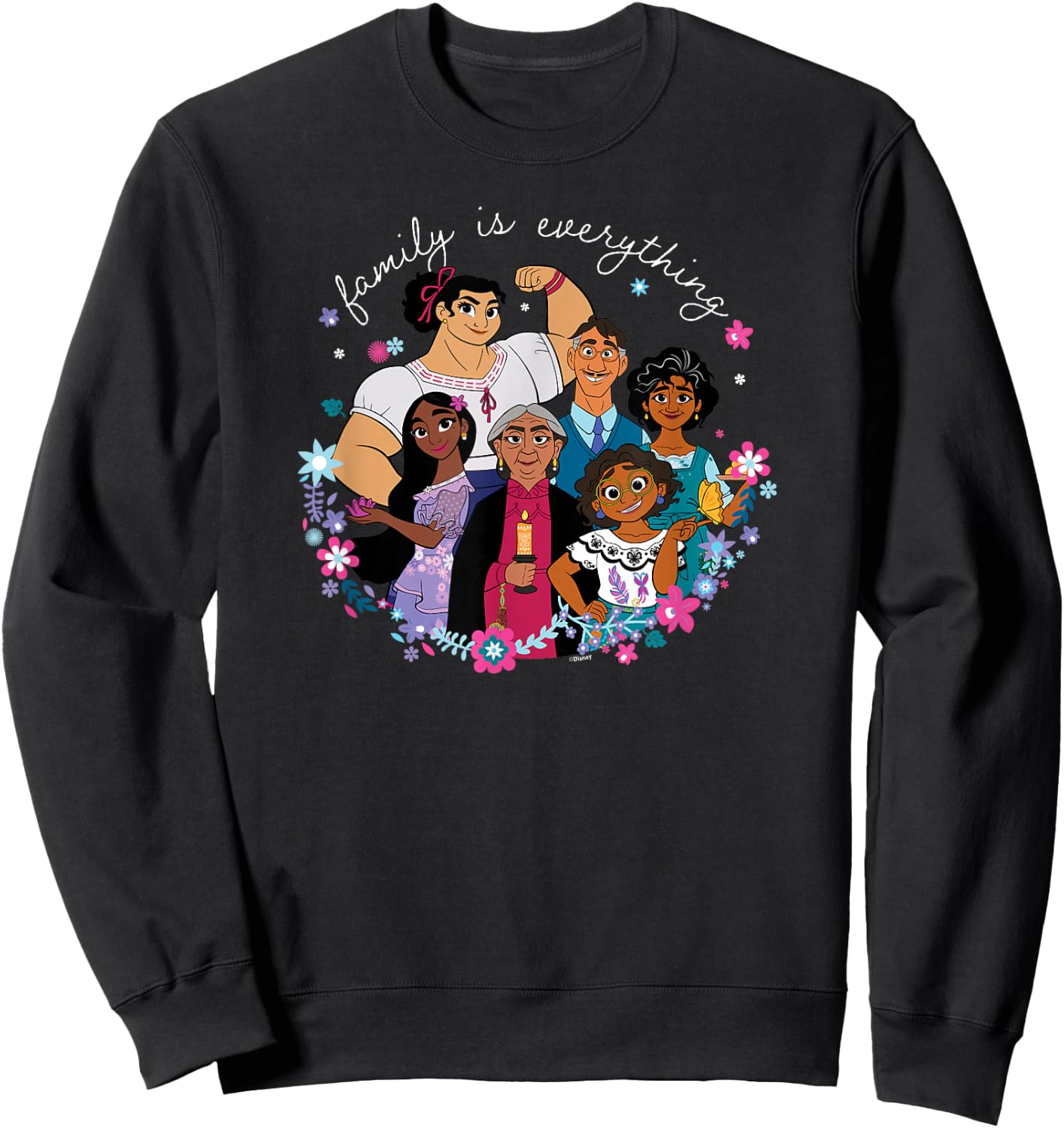 Encanto - Family is Everything Sweatshirt - Sweatshirt | Black