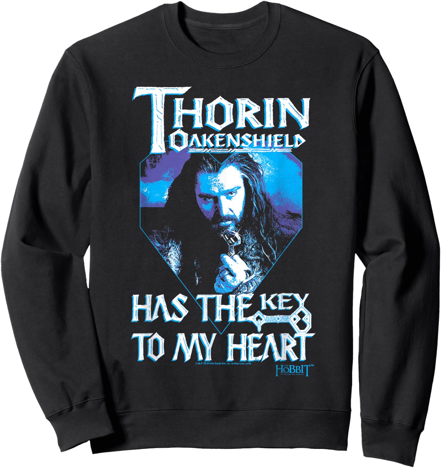 The Hobbit Thorin's Key Sweatshirt - Sweatshirt | Black