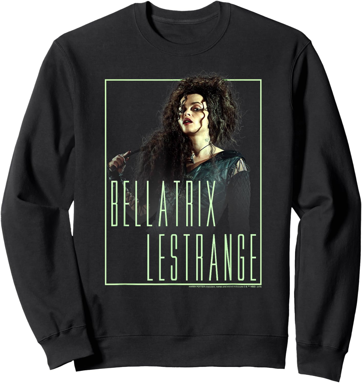 Harry Potter Beatrix Lestrange Framed Photo Sweatshirt - Sweatshirt | Black