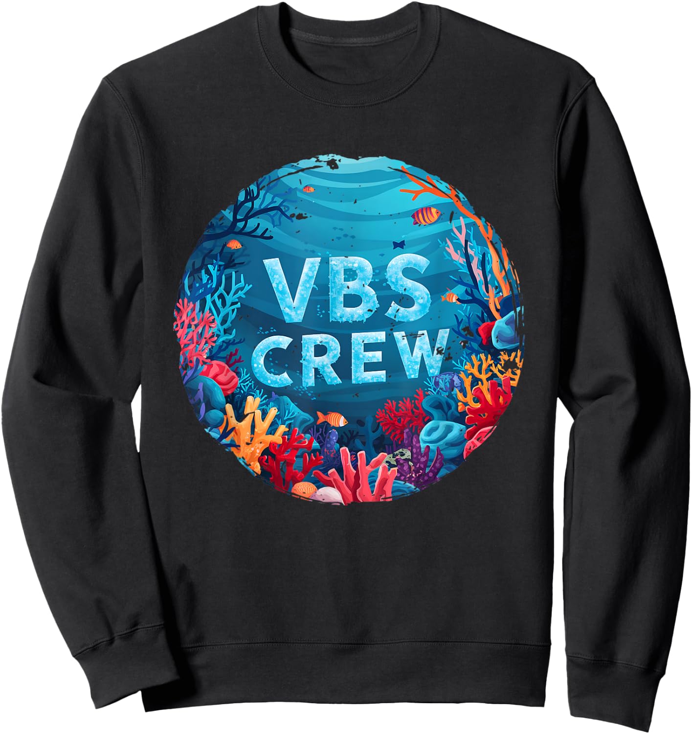 Scuba VBS Crew Vacation Bible School Scuba Diving Underwater Sweatshirt - Sweatshirt | Black