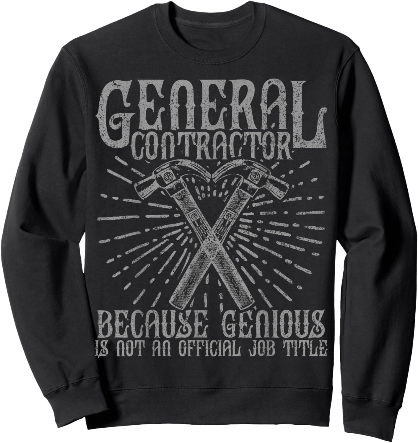 General Contractor Sweatshirt - Sweatshirt | Black