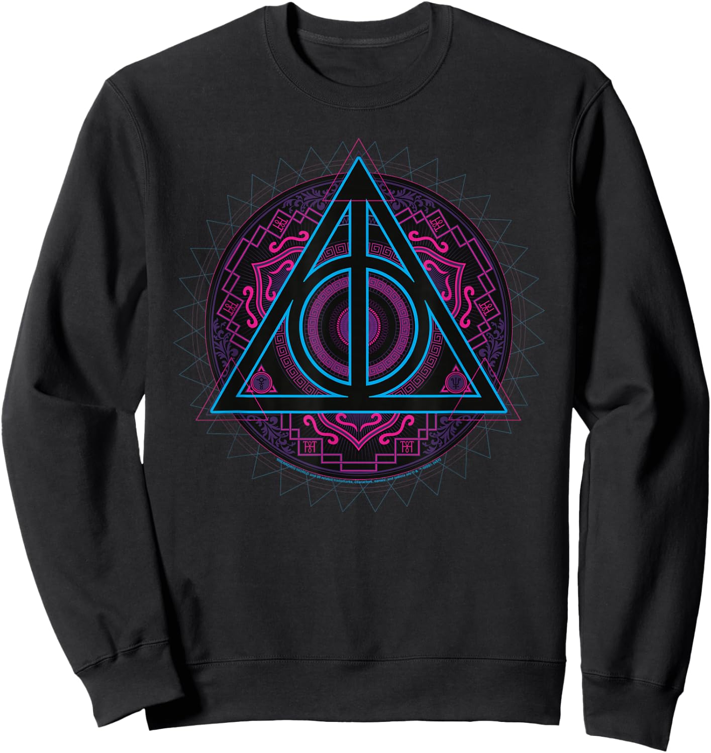 Harry Potter The Sign of the Deathly Hallows Sweatshirt - Sweatshirt | Black