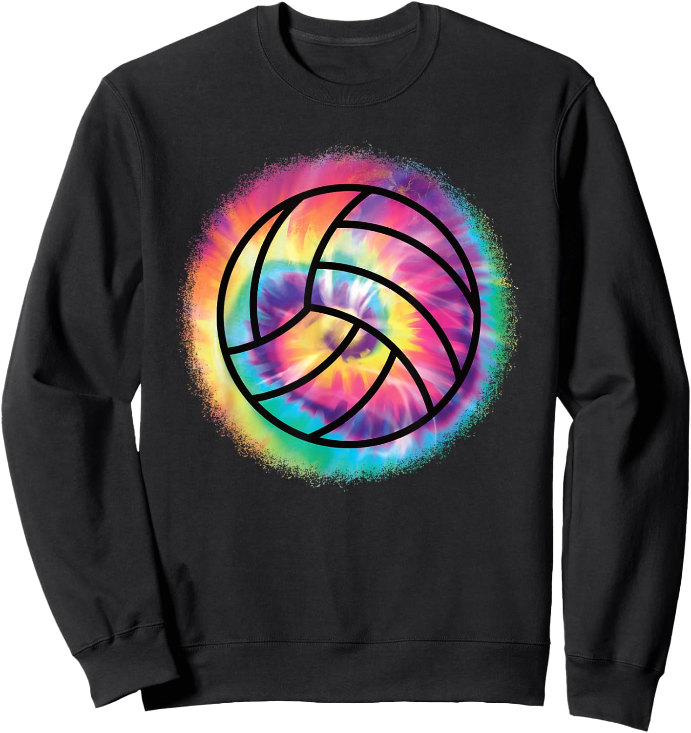 Volleyball Player Ball Women Men Kids Sweatshirt - Sweatshirt | Black