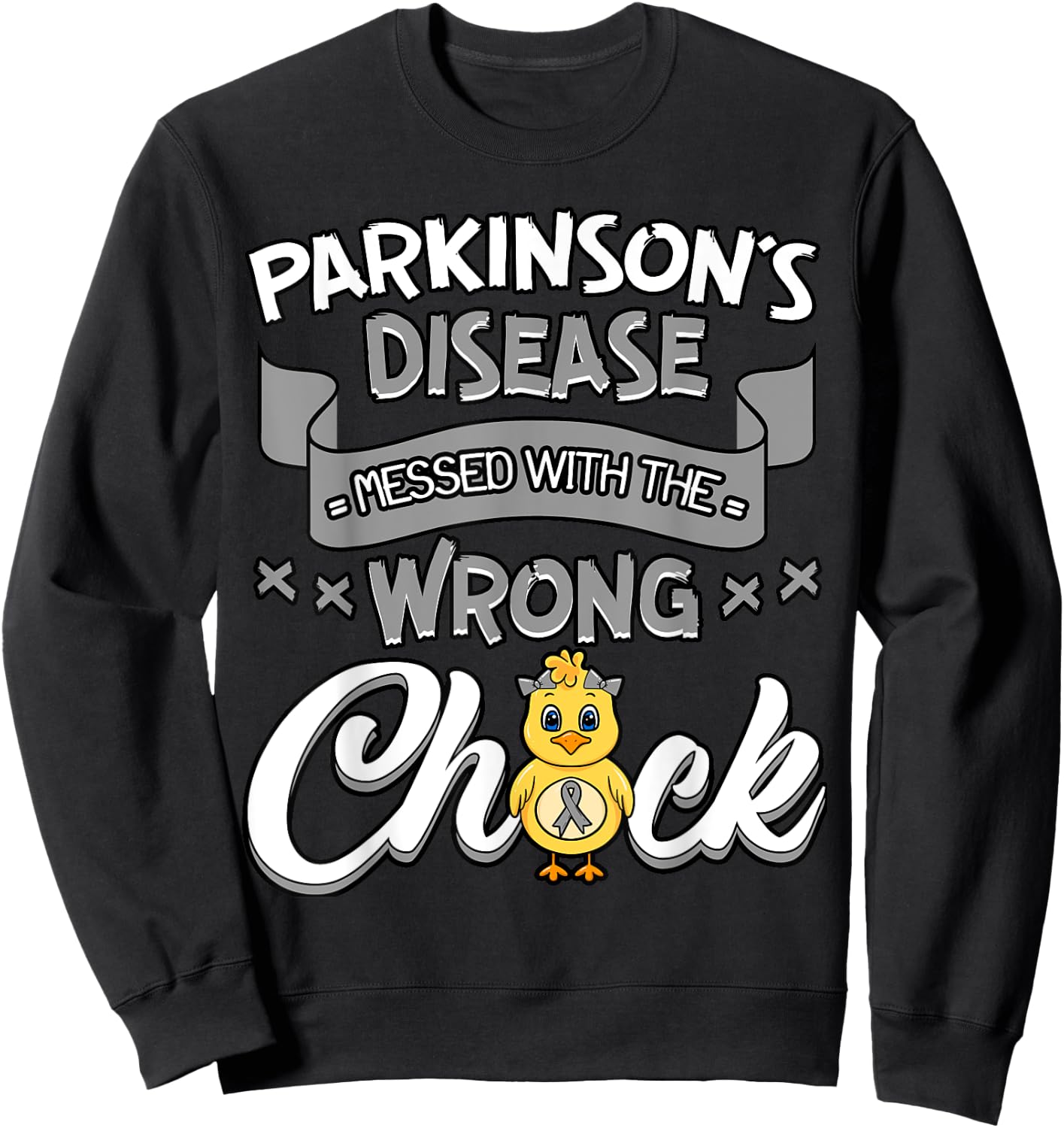 Parkinsons Disease Gray Degenerative Disorder Neurologists Sweatshirt - Sweatshirt | Black