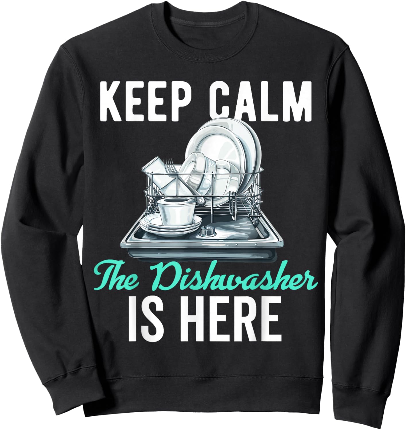 Dishwasher Appreciation For Dishwashing Worker Men Women Sweatshirt - Sweatshirt | Black
