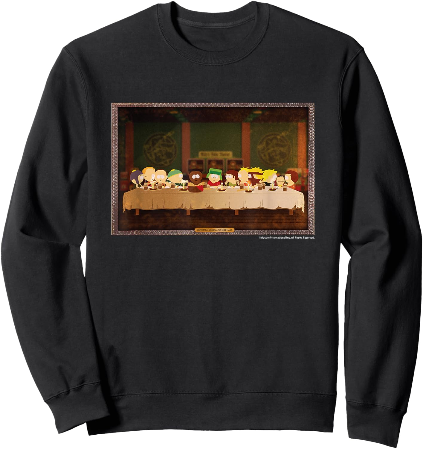 South Park - Last Supper Sweatshirt - Sweatshirt | Black