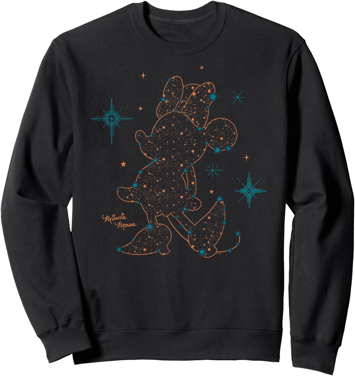 Disney Minnie Mouse Starry Constellation Sweatshirt - Sweatshirt | Black