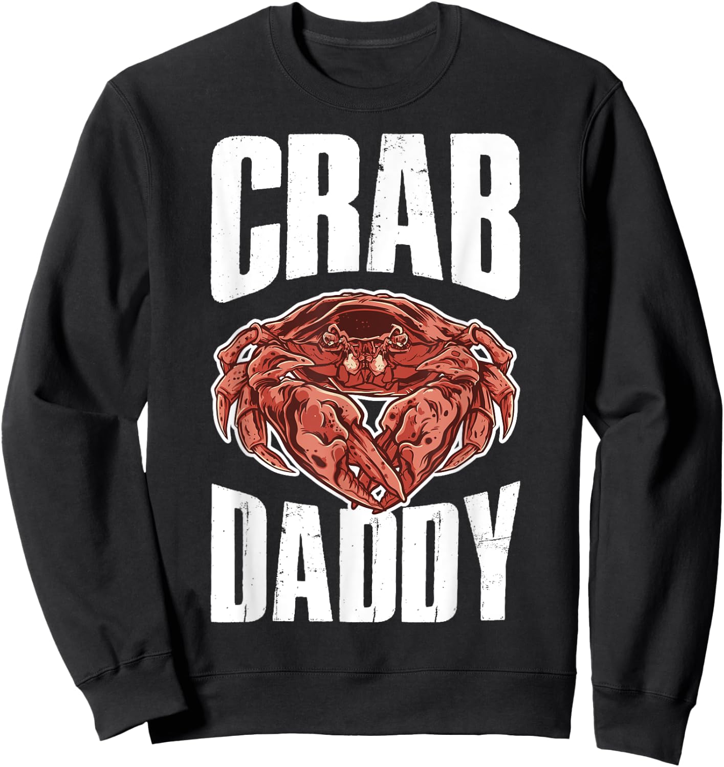 Crab Daddy Sweatshirt - Sweatshirt | Black