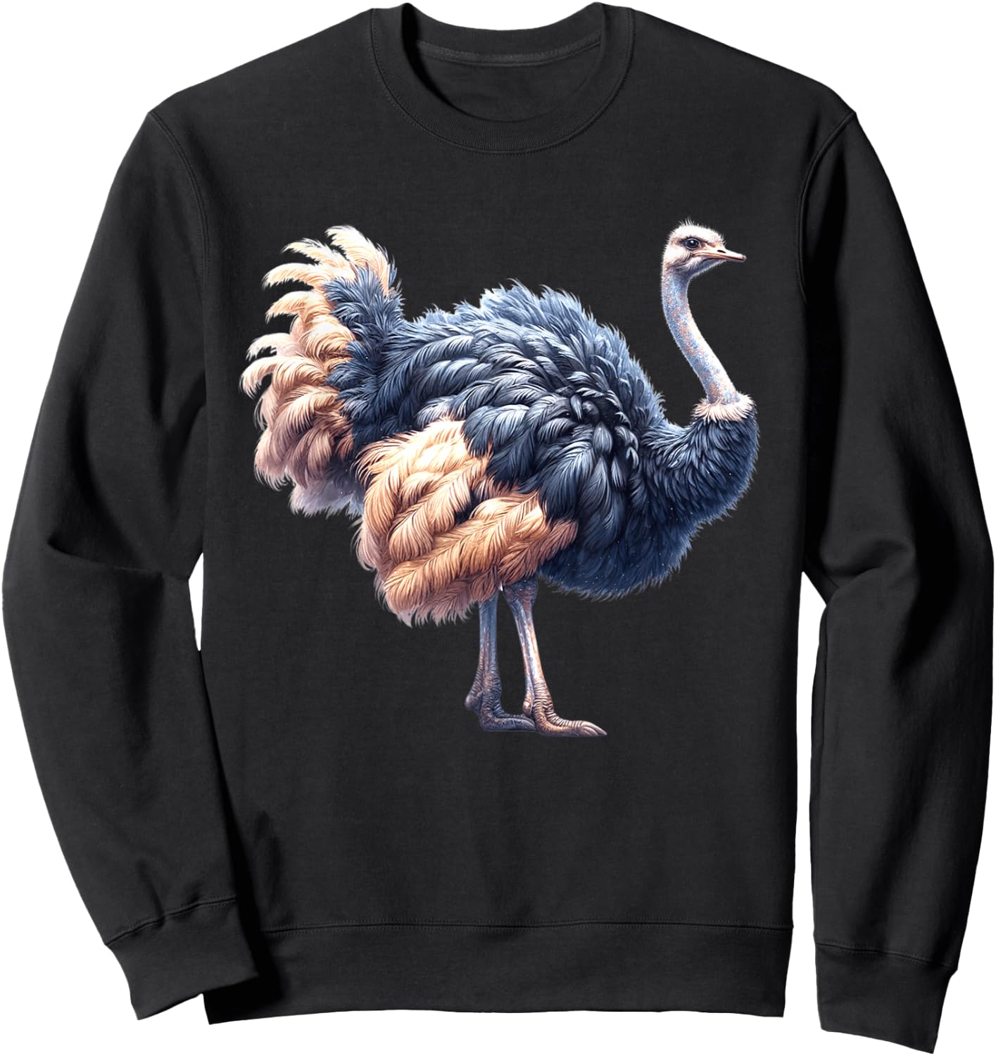 Ostrich Sweatshirt - Sweatshirt | Black