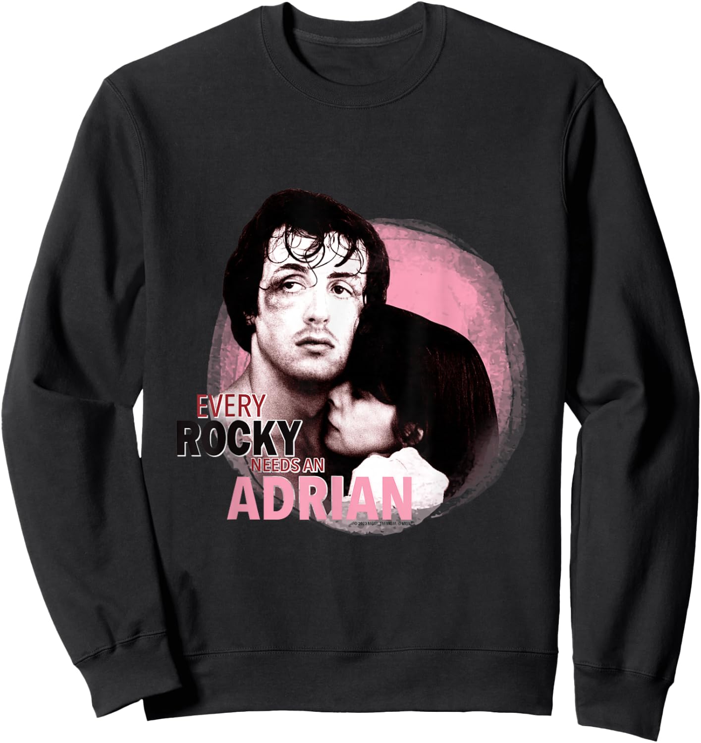 Rocky Every Rocky Needs An Adrian Sweatshirt - Sweatshirt | Black