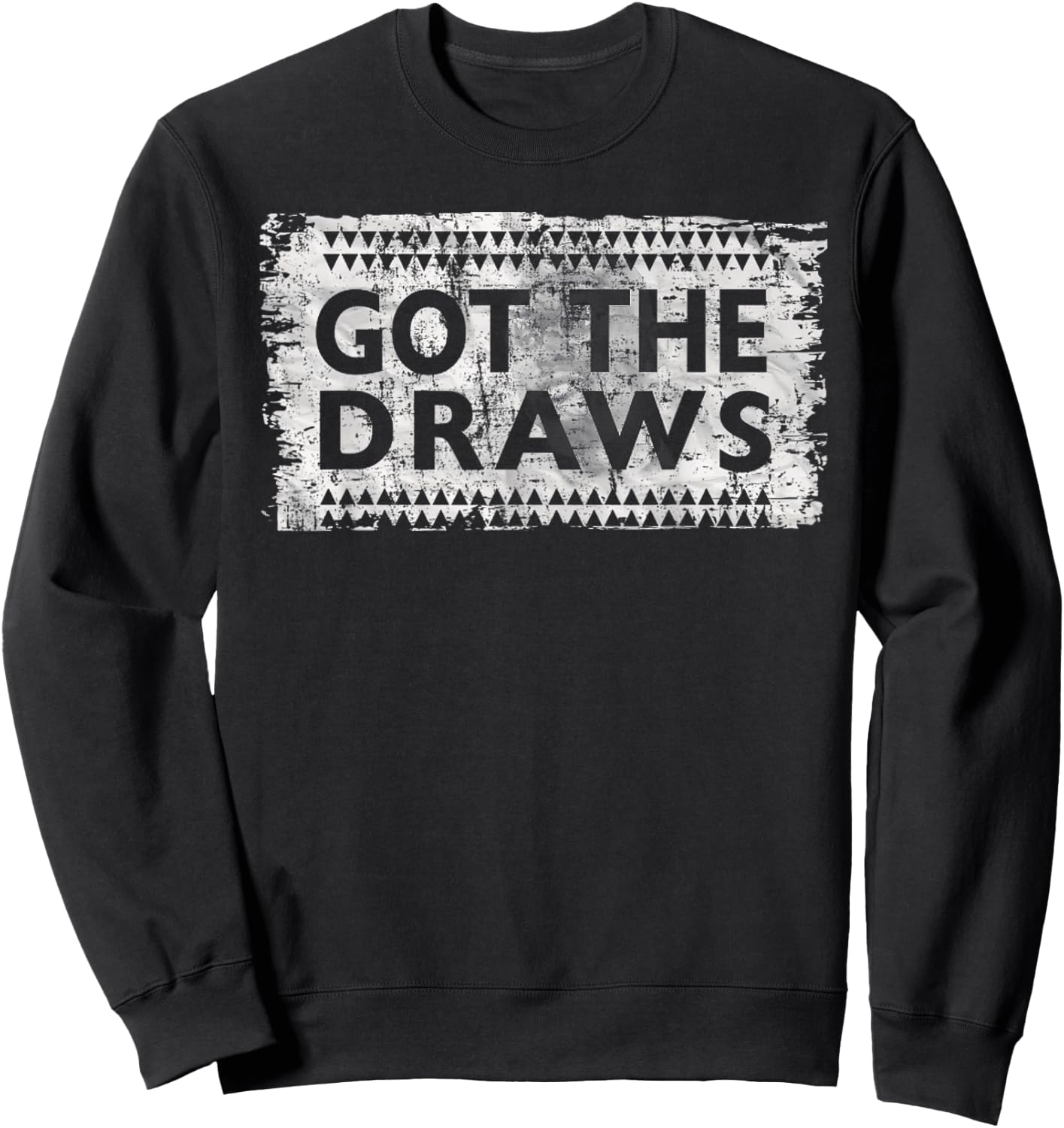 Got The Draws Vintage Martin Sweatshirt - Sweatshirt | Black