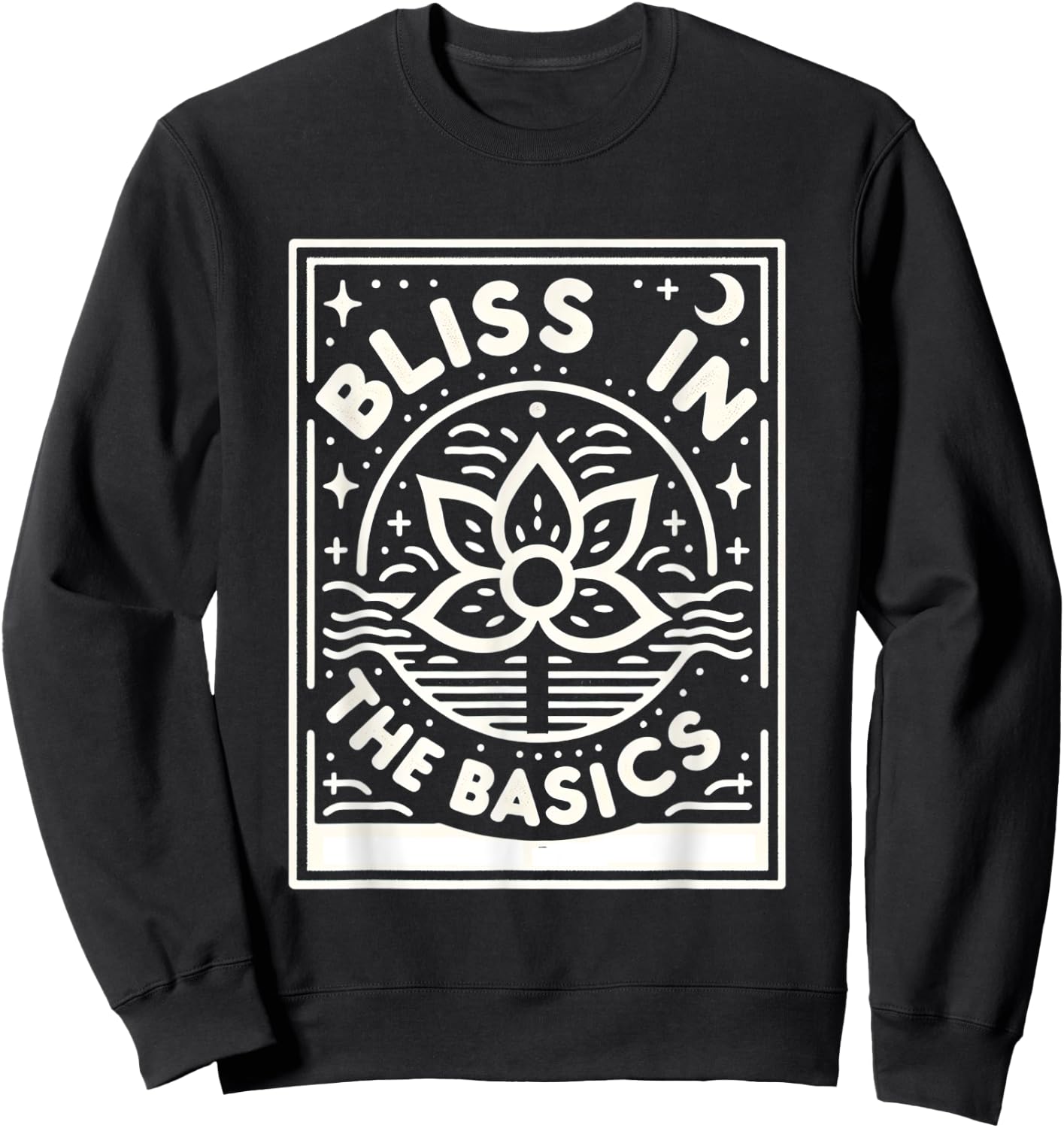 Bliss in the Basics Sweatshirt - Sweatshirt | Black
