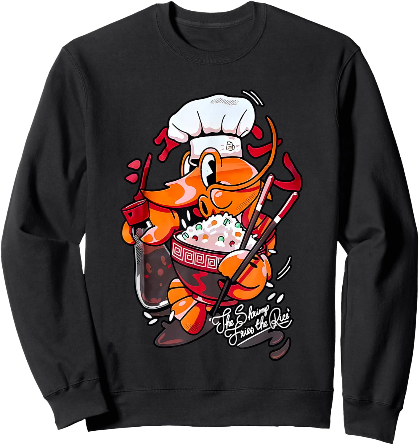 Cold Ones The Shrimp Fried Rice Sweatshirt - Sweatshirt | Black