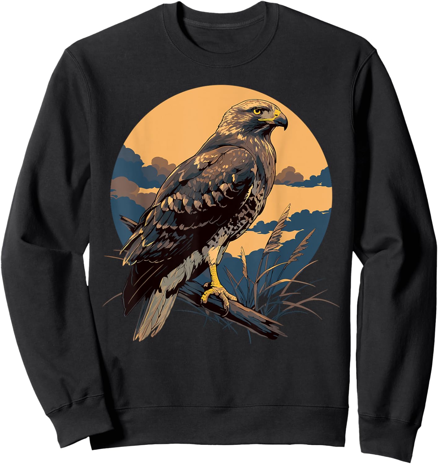 Hawks Hawk Sweatshirt - Sweatshirt | Black