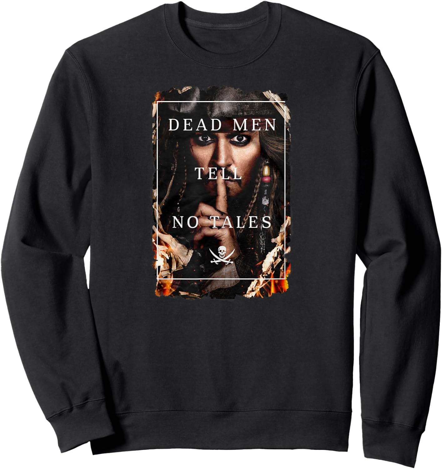Disney - Pirates of The Caribbean: Dead Men Tell No Tales Sweatshirt - Sweatshirt | Black