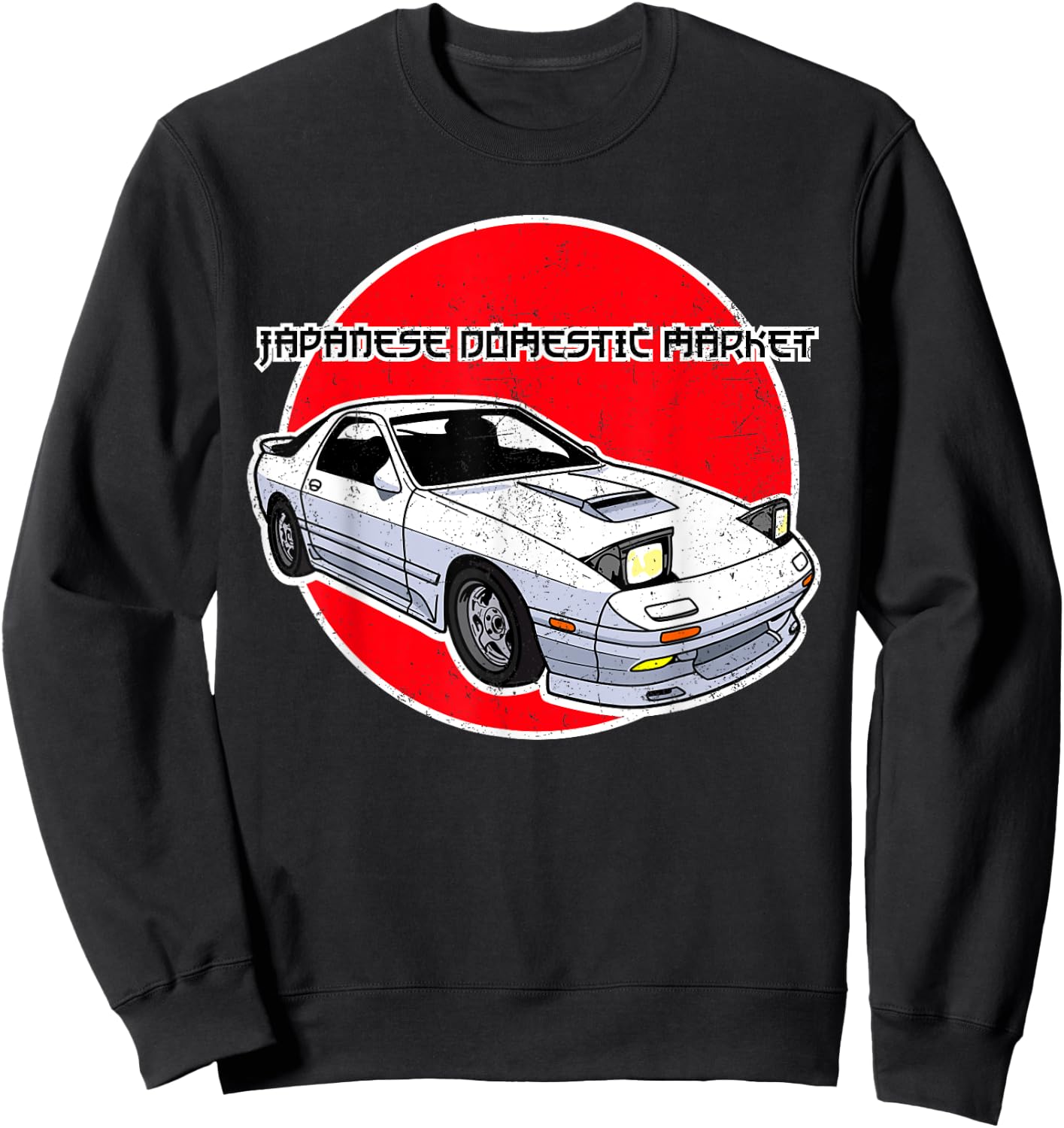 JDM Japan Motorsport Tuning Car Legend 90s Sweatshirt - Sweatshirt | Black