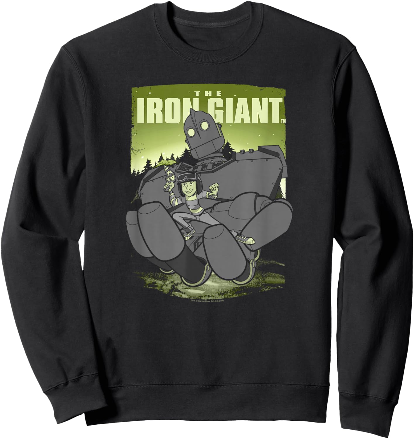 The Iron Giant Helping Hand Sweatshirt - Sweatshirt | Black