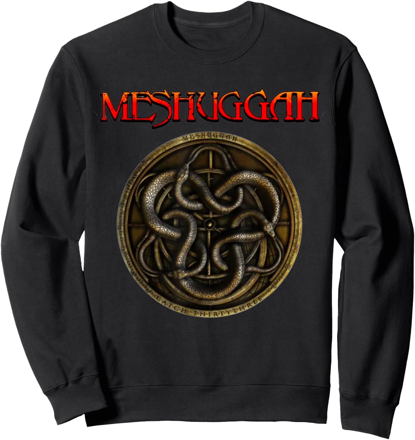Christmas gifts for Meshuggah lovers - Men Design Meshuggah Sweatshirt - Sweatshirt | Black