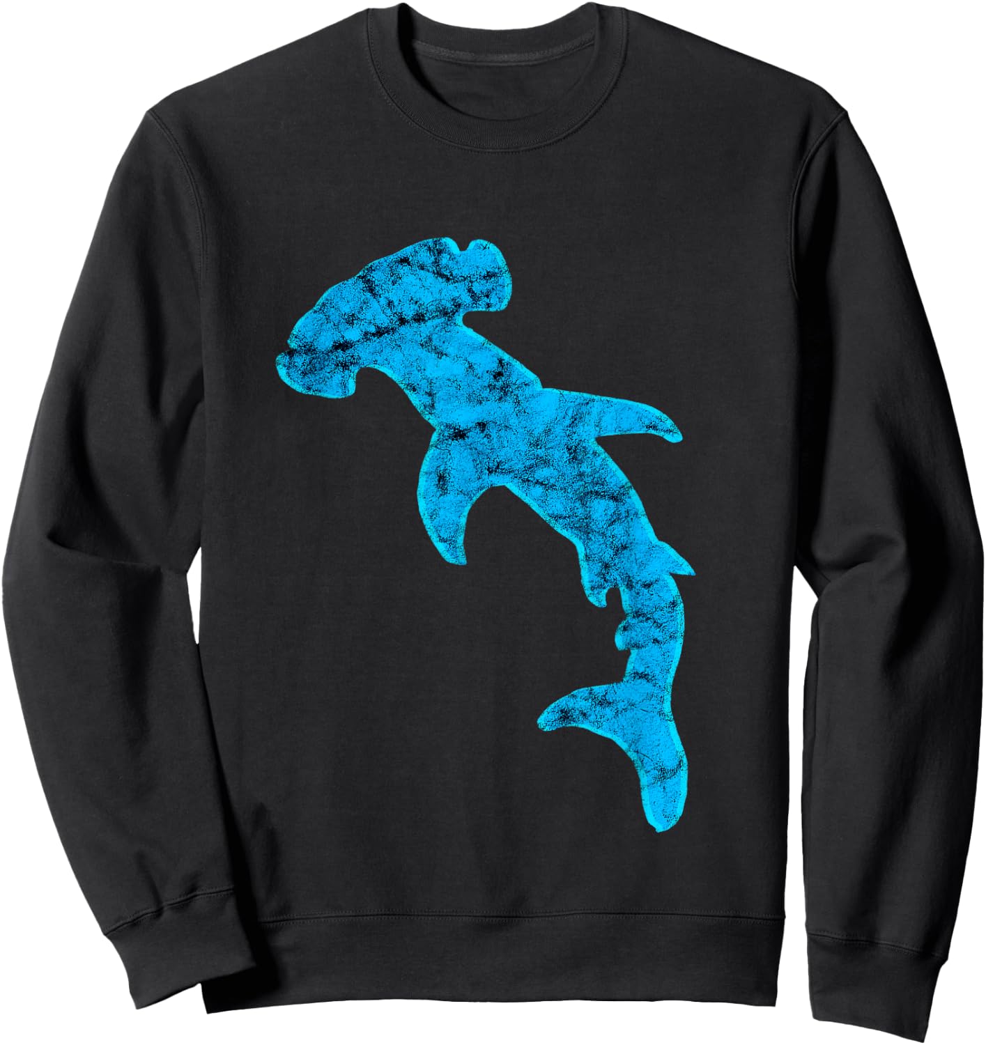 Sphyrna Hammerhead Shark Sea Life Ocean Fish Animal Sweatshirt - Sweatshirt | Black