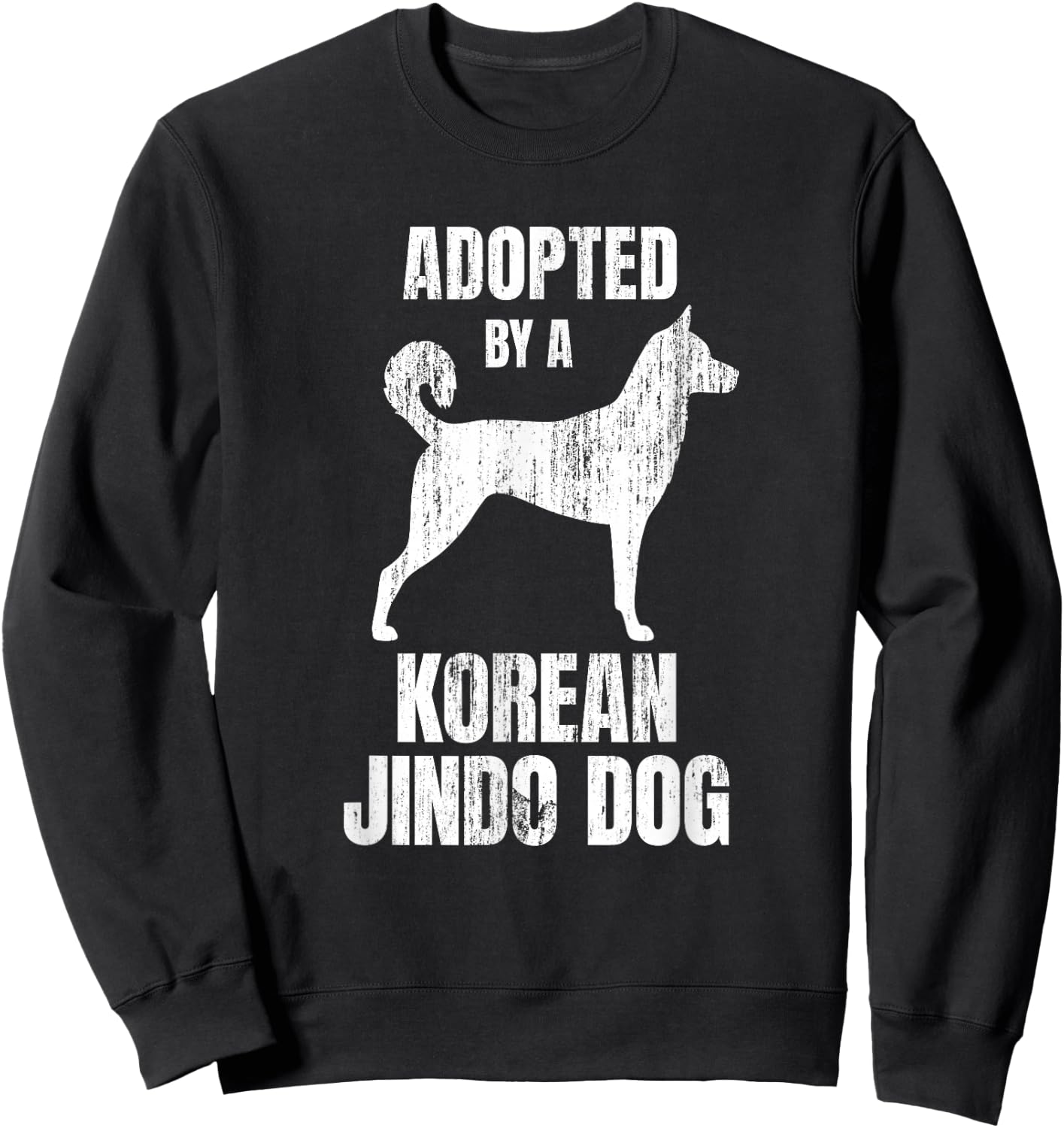 Korean Jindo - Funny Dog Lover Sweatshirt - Sweatshirt | Black