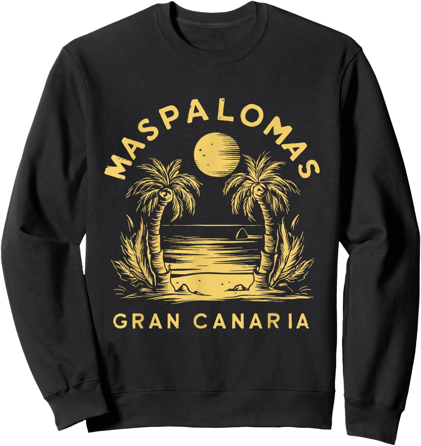 Maspalomas Gran Canaria Sweatshirt - Sweatshirt | Black