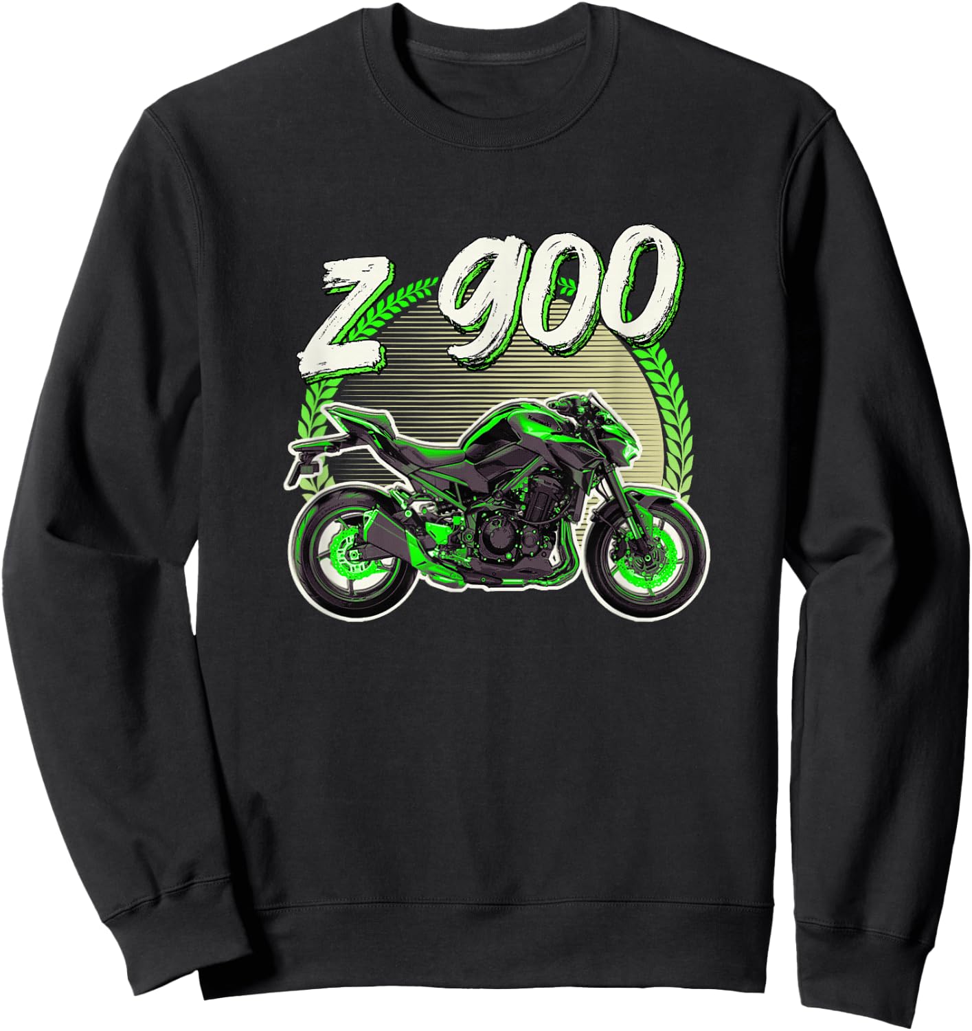 Z900 Motorcycle Biker Sweatshirt - Sweatshirt | Black