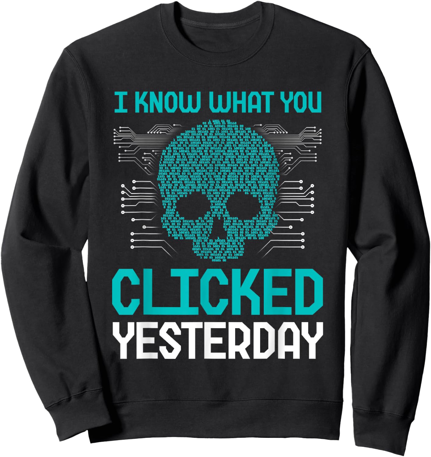 Cyber security Professional Funny IT Security Ethical hacker Sweatshirt - Sweatshirt | Black