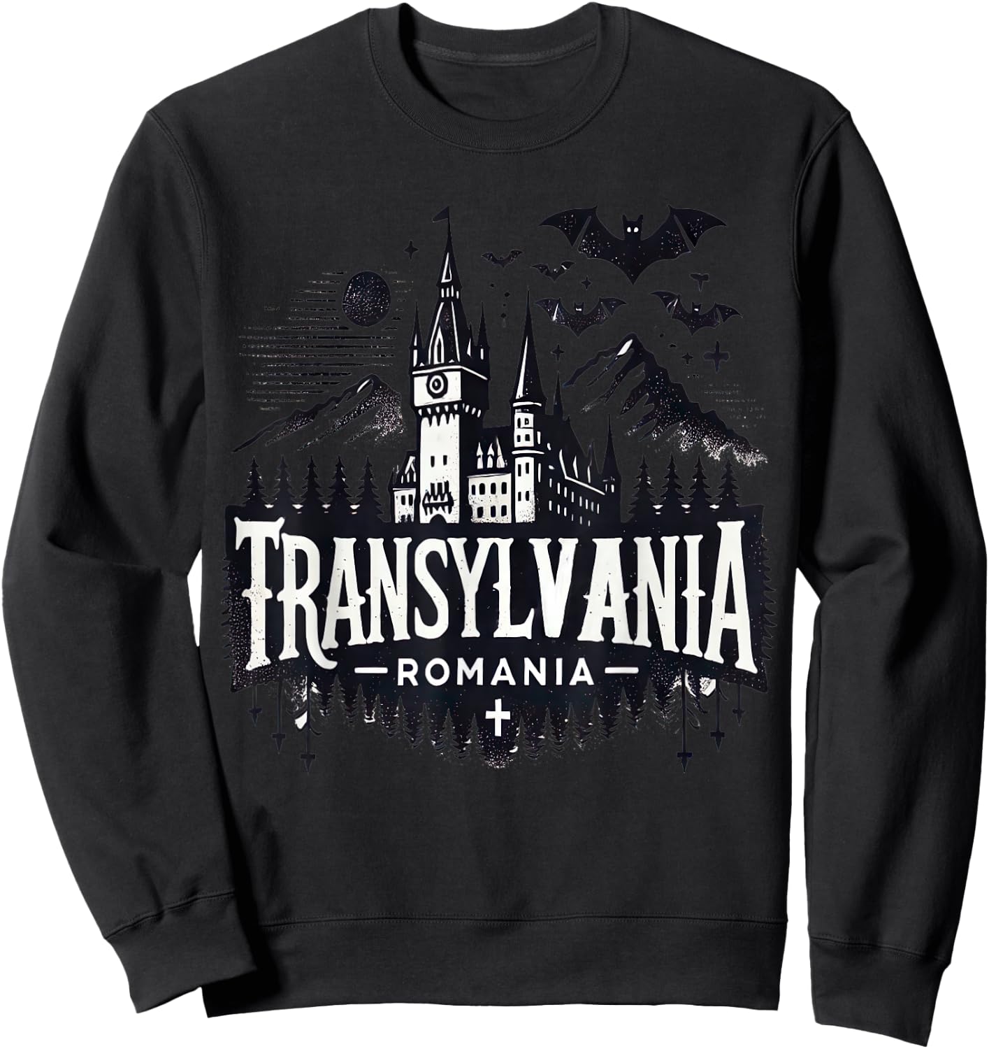 Vacation Designs by K -Adults Blue Classic Fit Small Sweatshirt - Sweatshirt | Black