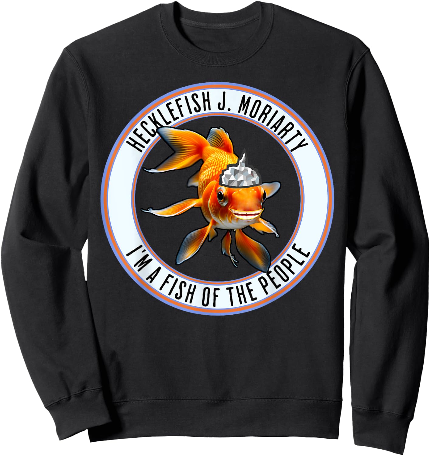 I'm A Fish Of The People Sweatshirt - Sweatshirt | Black