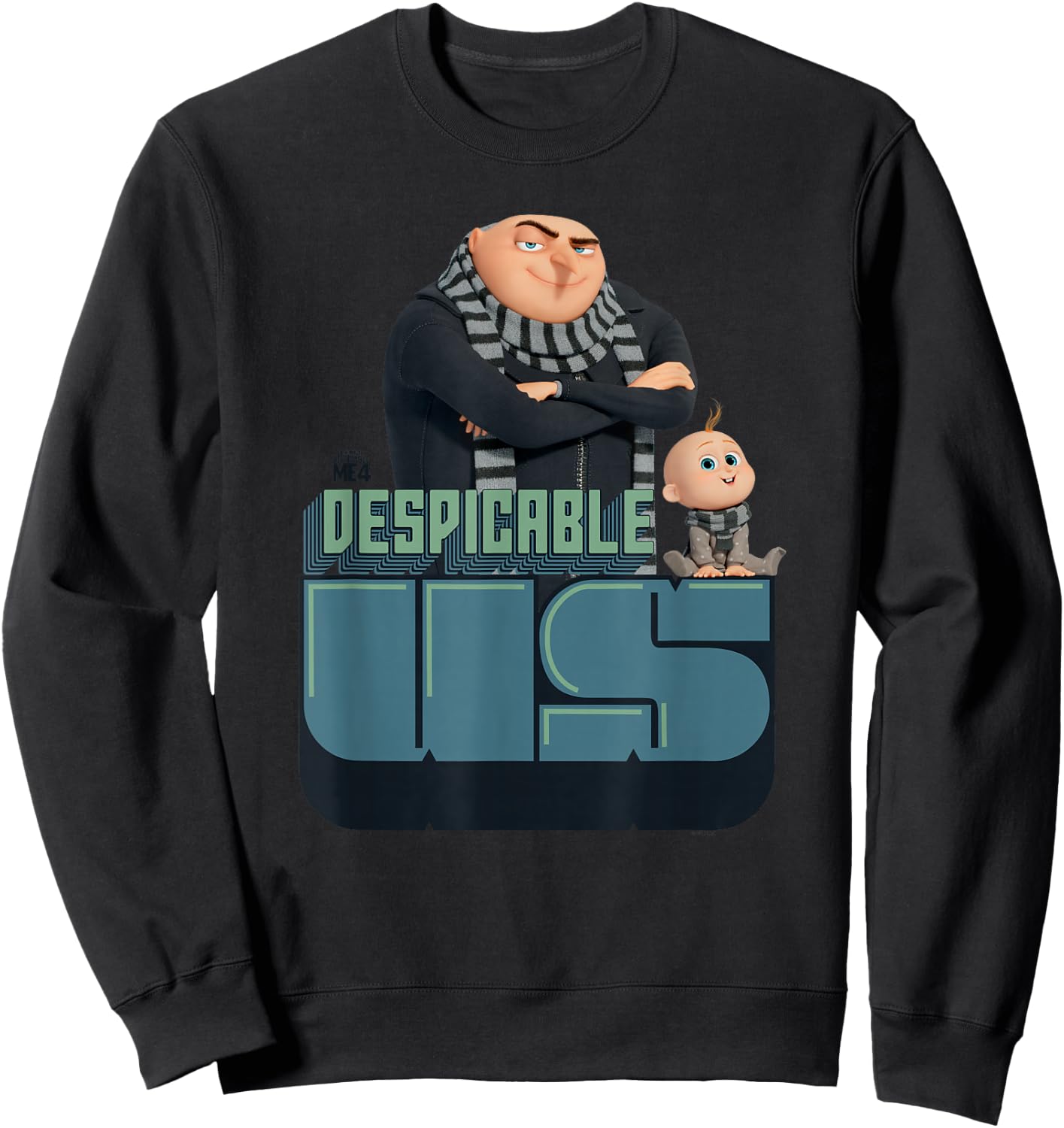 Minions Despicable Me 4 Despicable Us Sweatshirt - Sweatshirt | Black