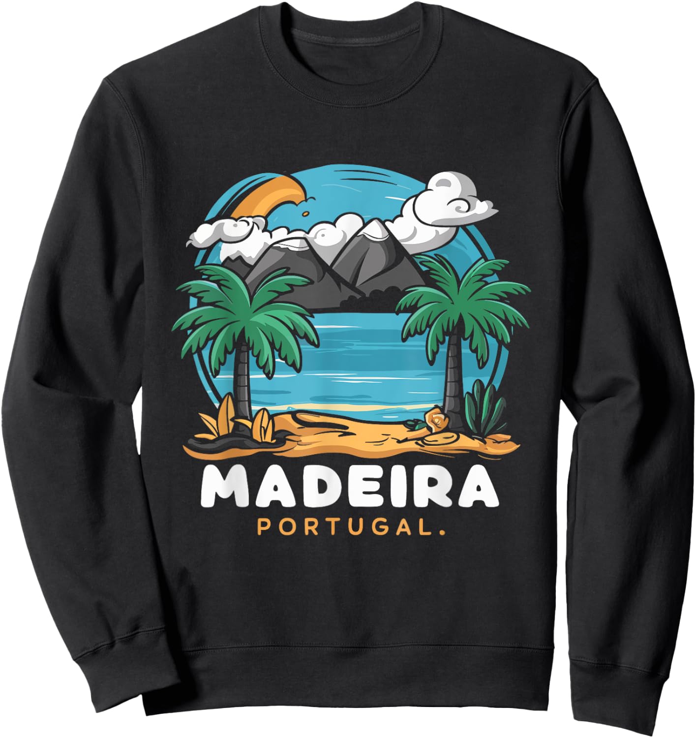 Portugal Madeira Sweatshirt - Sweatshirt | Black