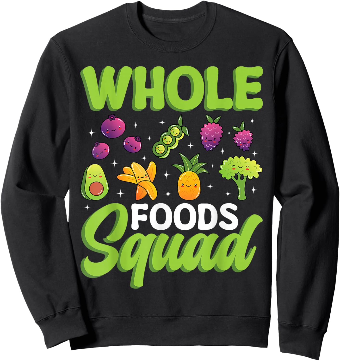 Whole Foods Squad For RD Sweatshirt - Sweatshirt | Black