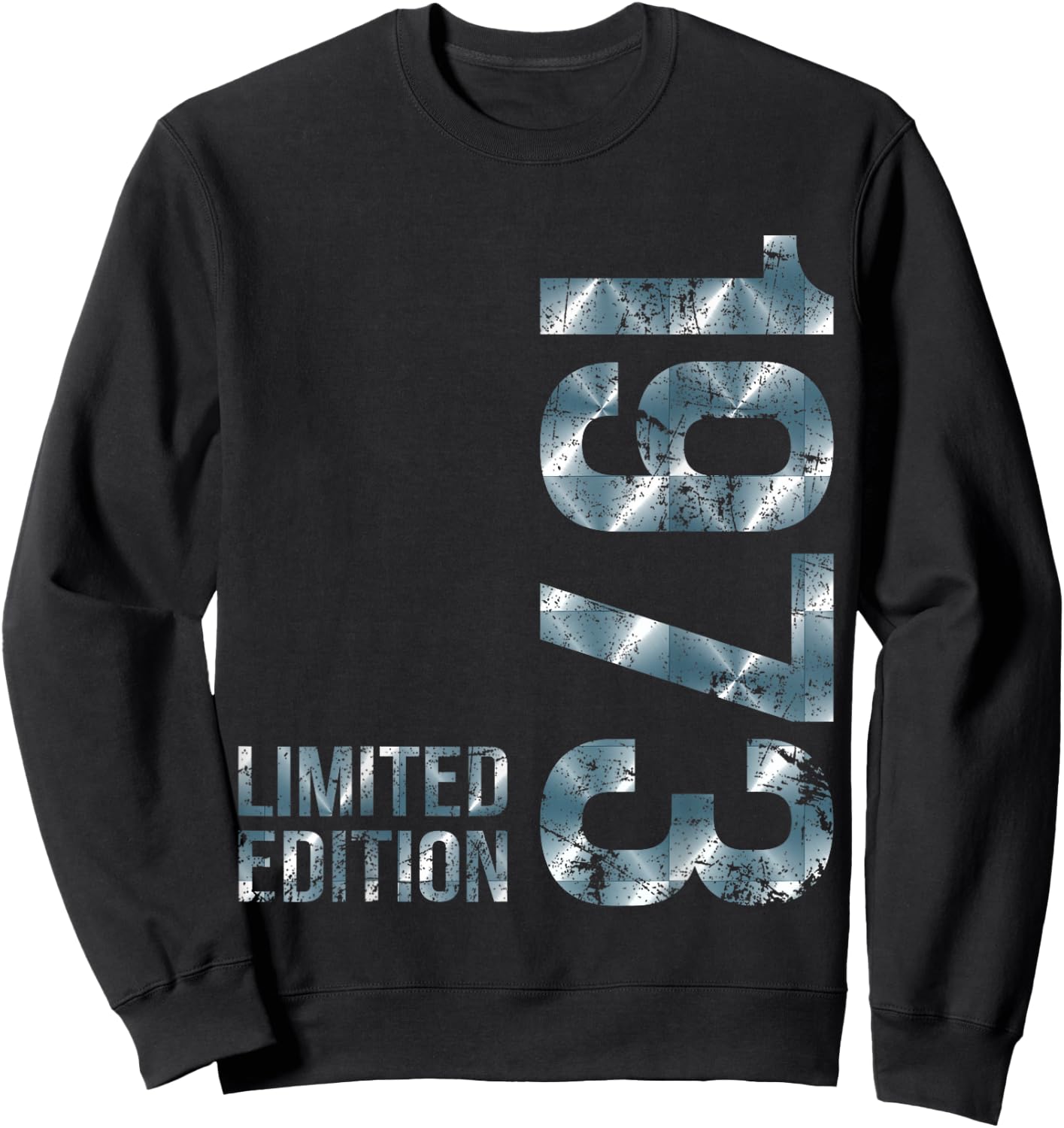 53th Birthday Gifts Men Women 1973 53 Years Old Vintage 1973 Sweatshirt - Sweatshirt | Black