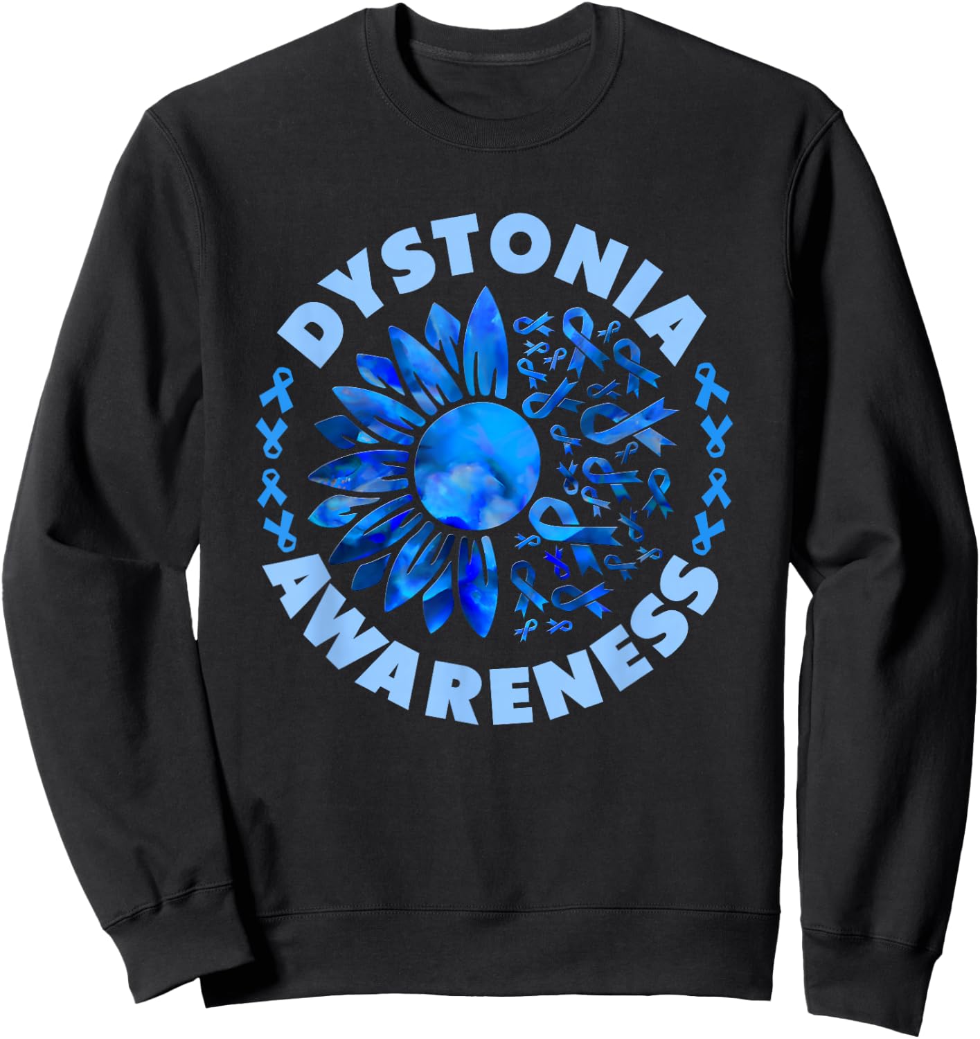 Dystonia Movement Disorder Sweatshirt - Sweatshirt | Black