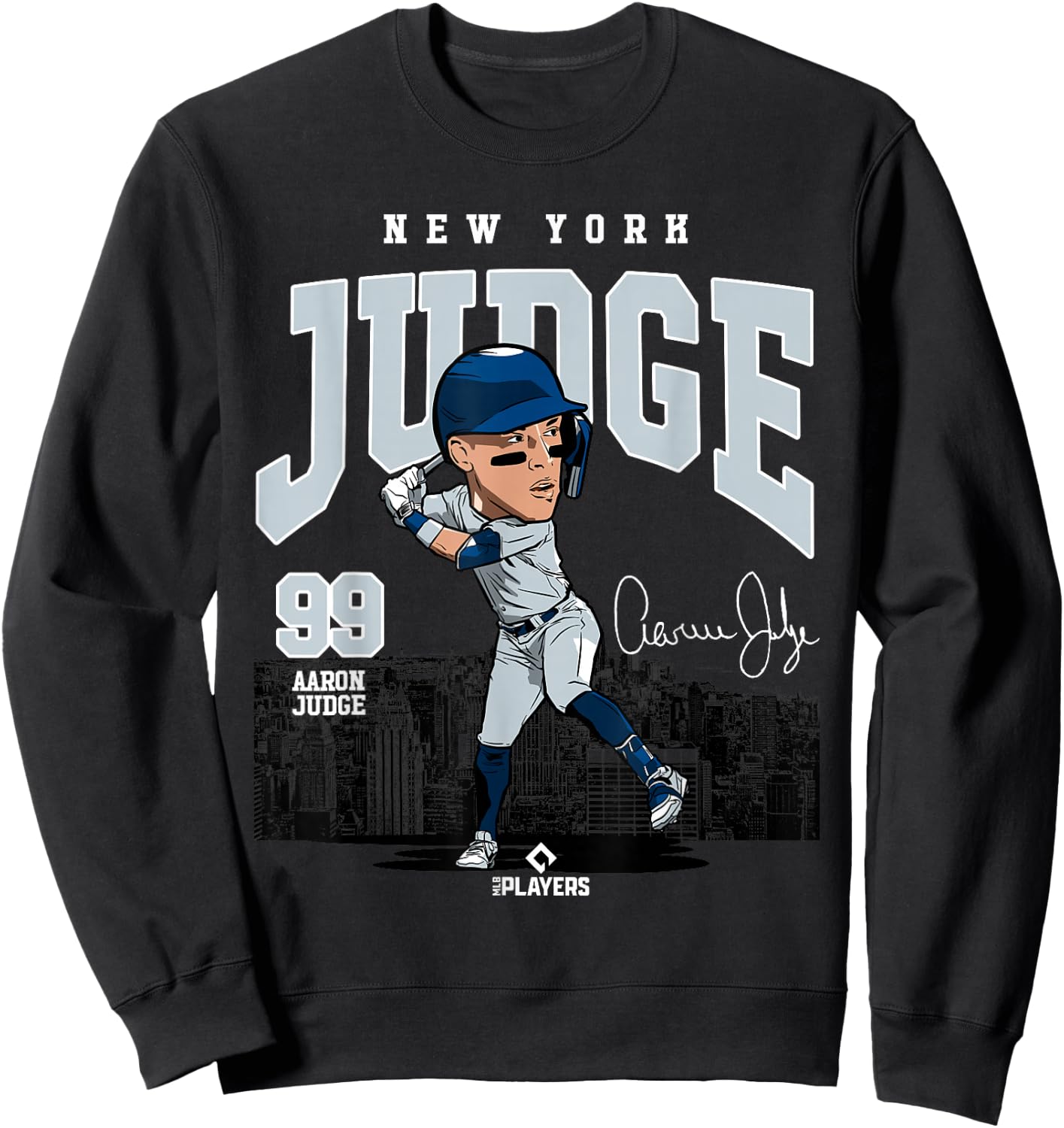 Aaron Judge | New York Baseball MLB Players | MLBJUD3005 Sweatshirt - Sweatshirt | Black