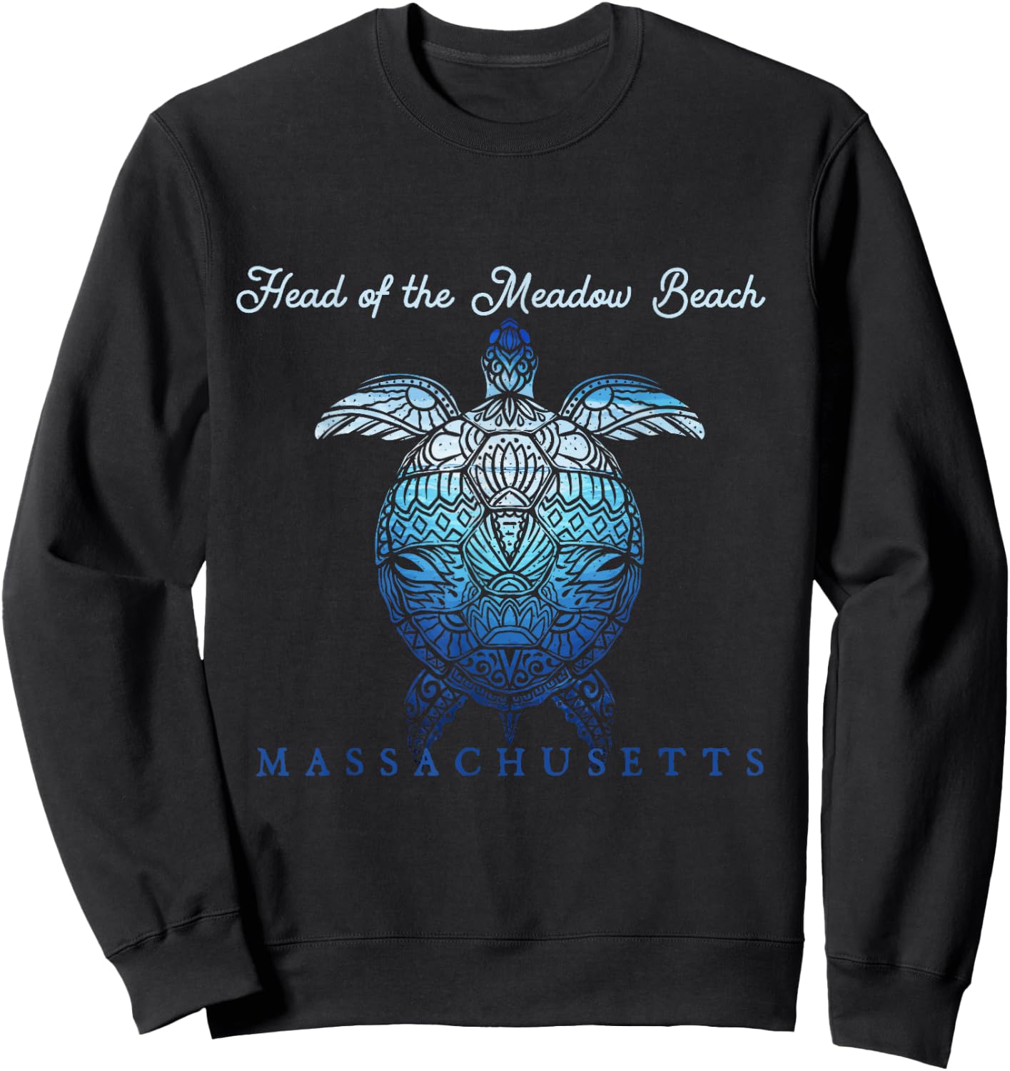 Head of the Meadow Beach Summer Tropical Vacation Sweatshirt - Sweatshirt | Black