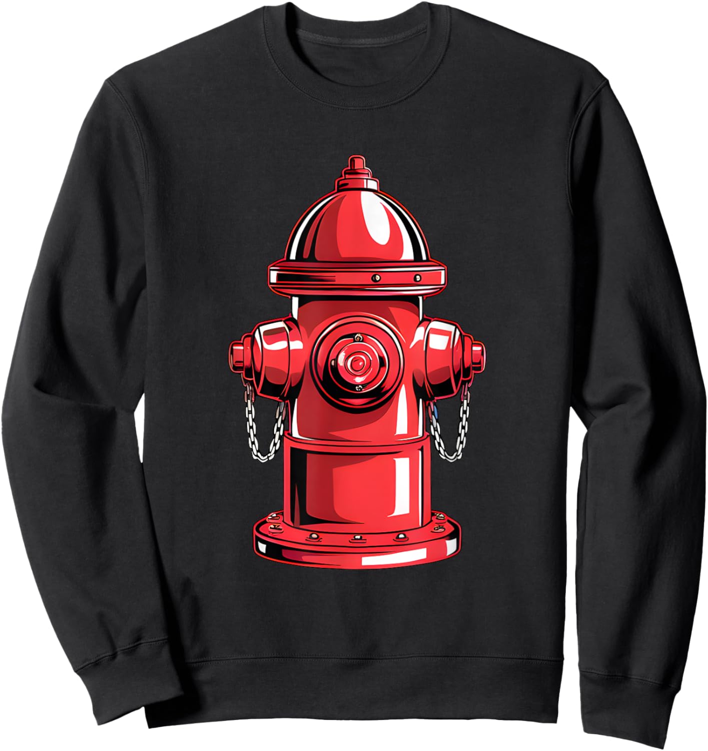 Fire Hydrant Costume Sweatshirt - Sweatshirt | Black