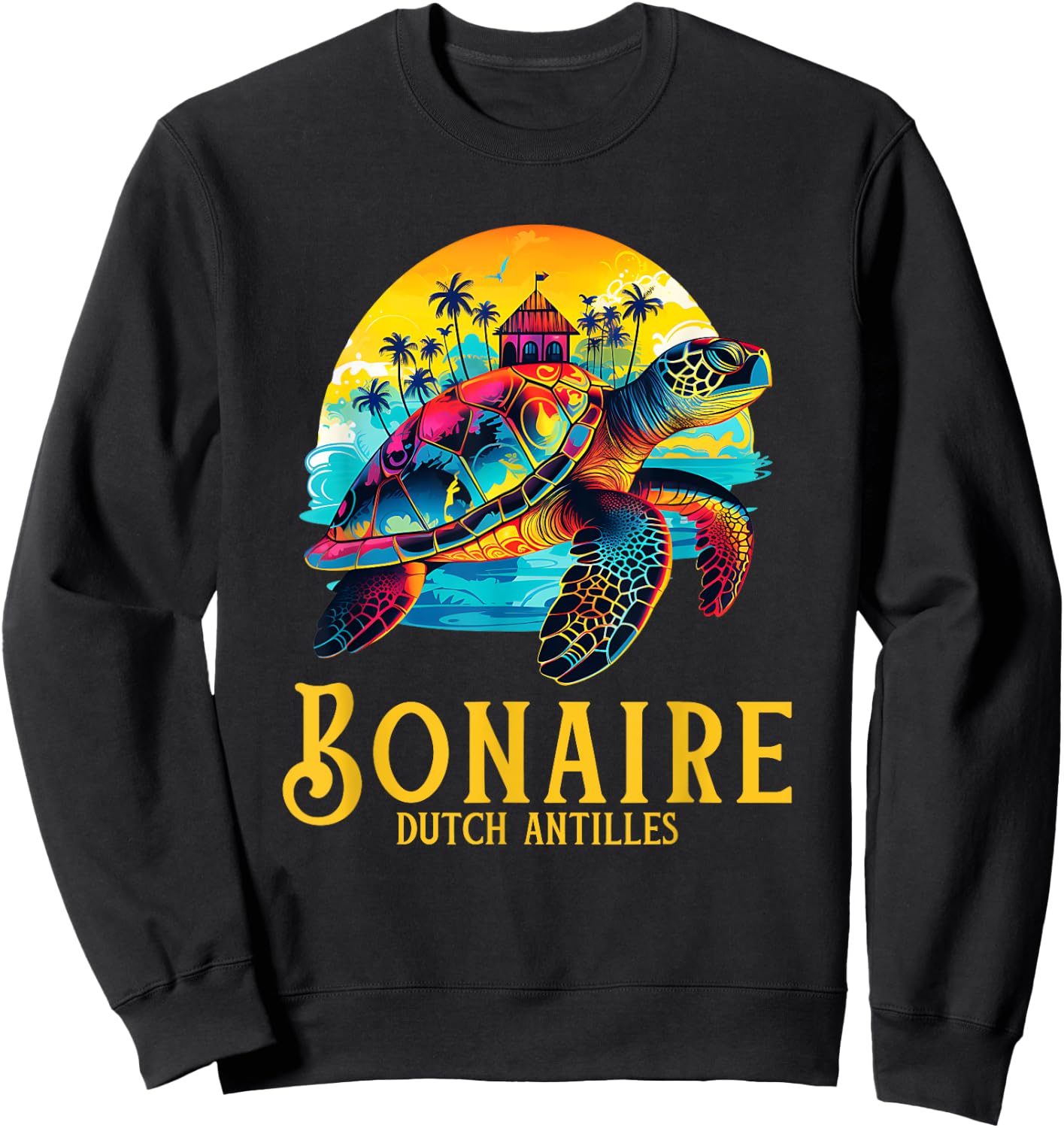 Bonaire Netherlands Antilles/Bonaire Sweatshirt - Sweatshirt | Black