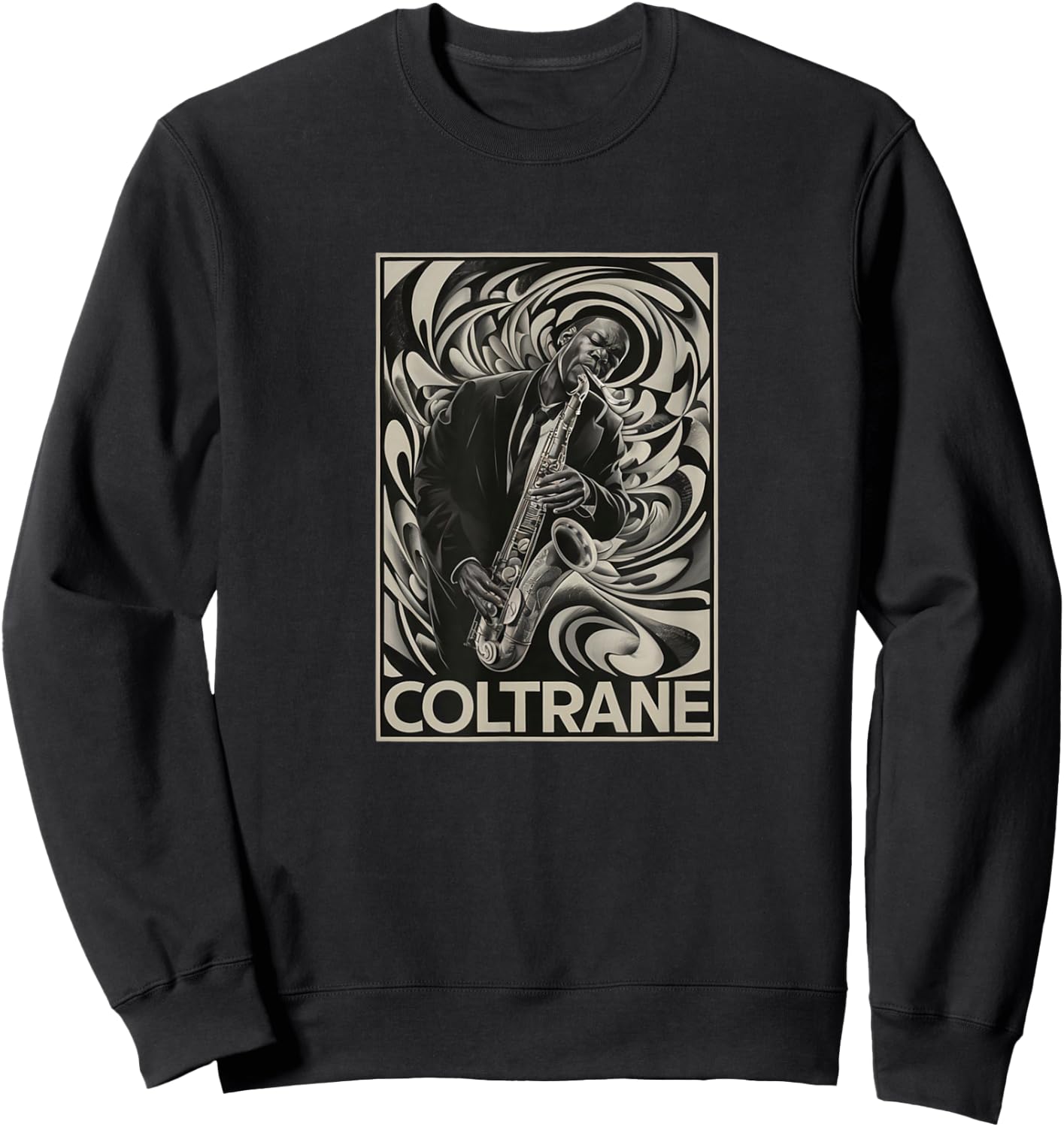 Yes, I Speak Coltrane - Jazz Music Lover Sweatshirt - Sweatshirt | Black