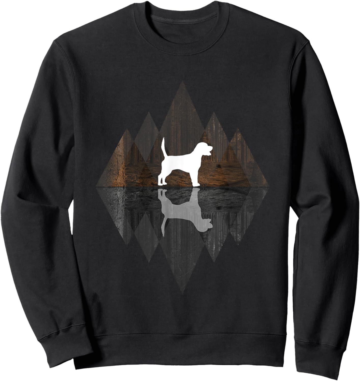 I Love Beagle Sweatshirt - Sweatshirt | Black