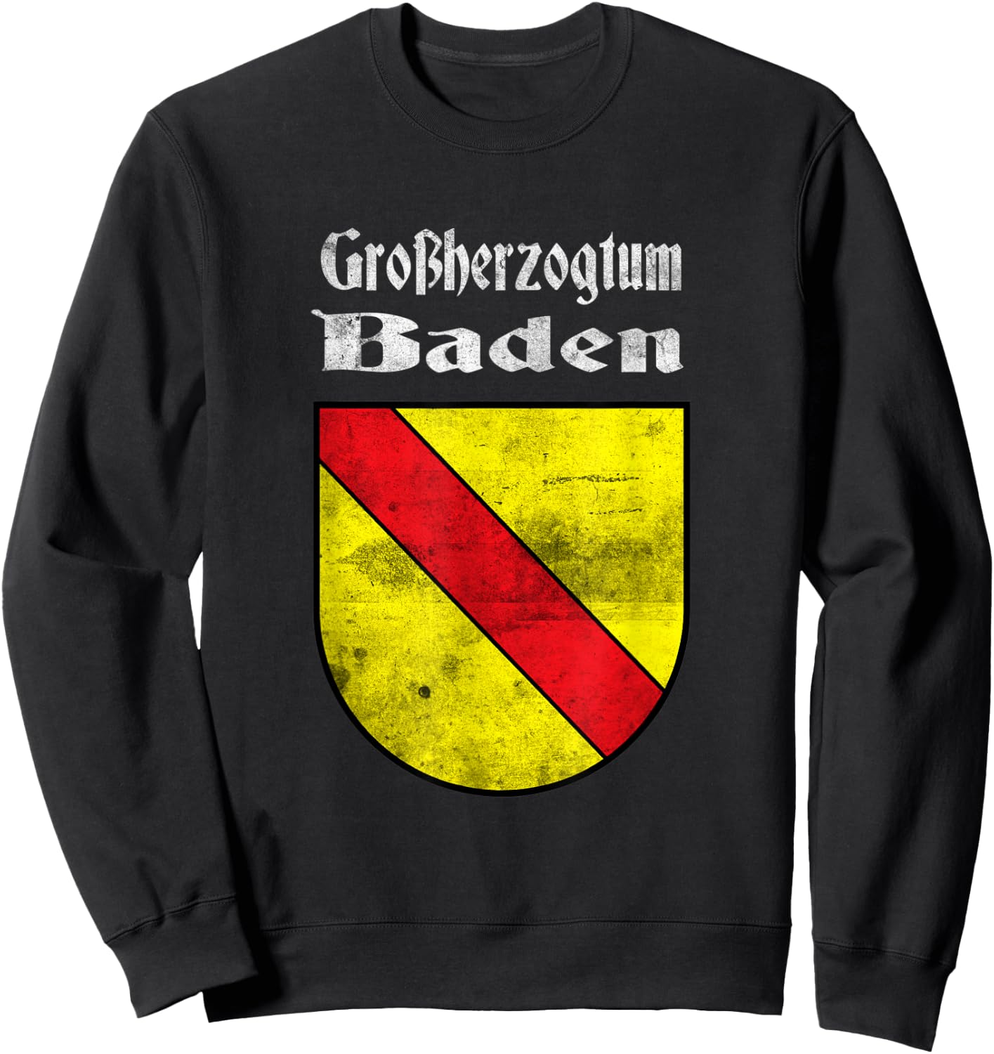 Great Duke Baden Württemberg Flag Badian Sweatshirt - Sweatshirt | Black
