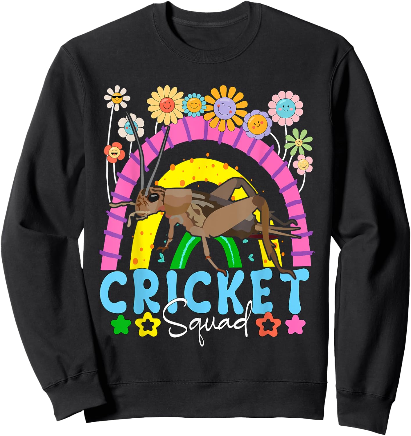 Cricket Costume Squad Matching Animal Lover Kids Toddler Sweatshirt - Sweatshirt | Black
