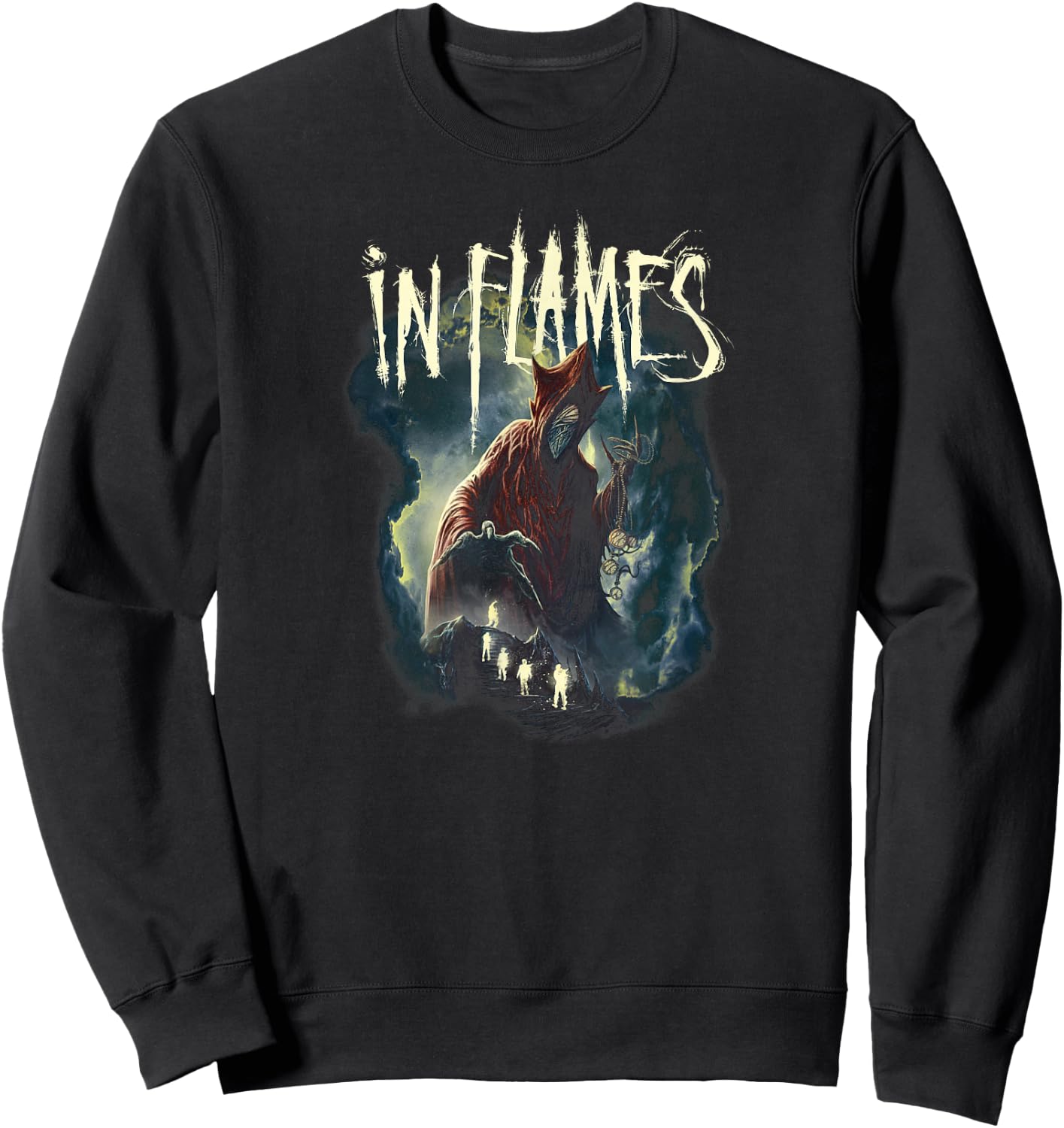 In Flames Foregone Cover , Small, Black Sweatshirt - Sweatshirt | Black