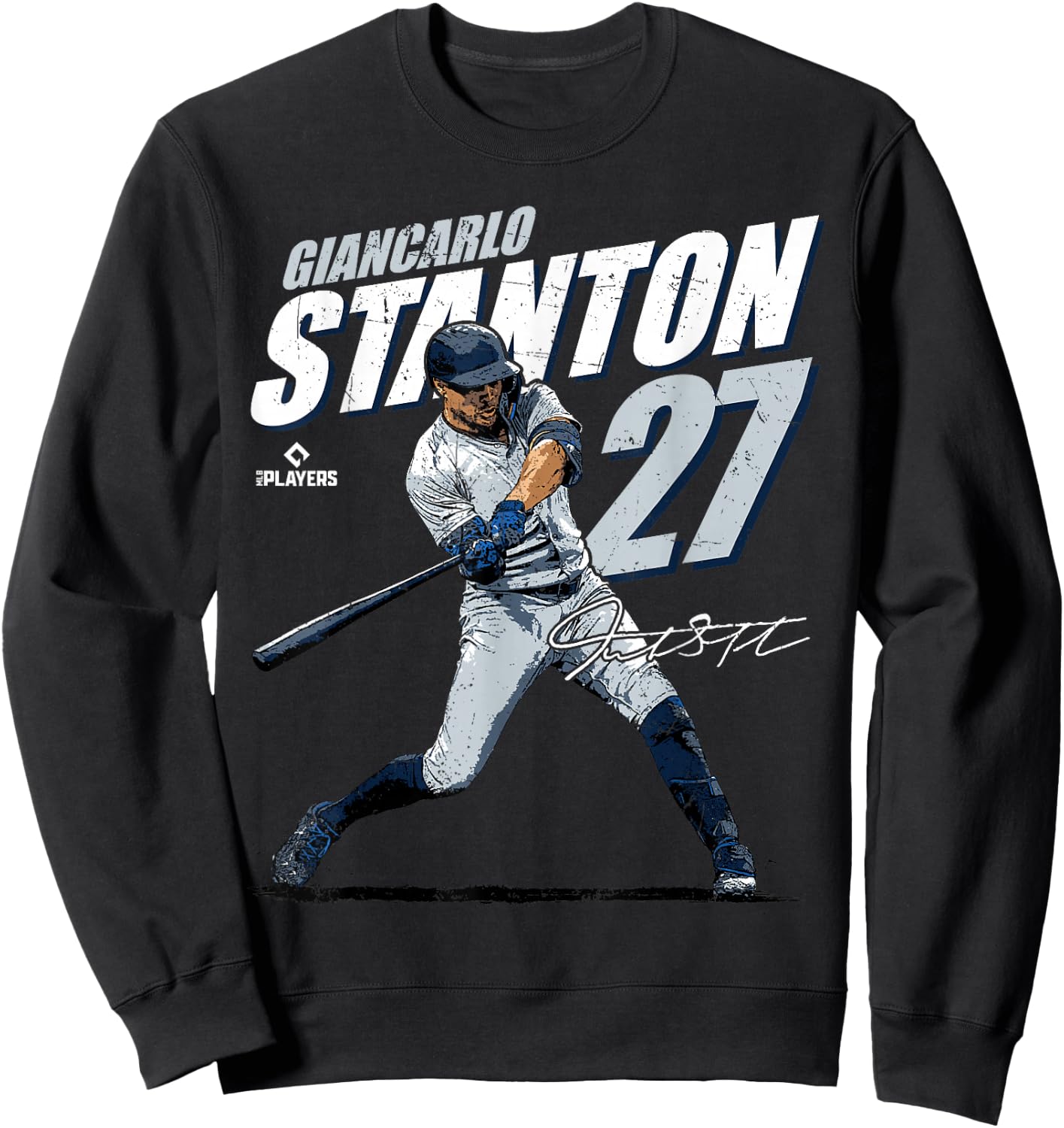 Giancarlo Stanton | New York Baseball Players | MLBGSN3001 Sweatshirt - Sweatshirt | Black