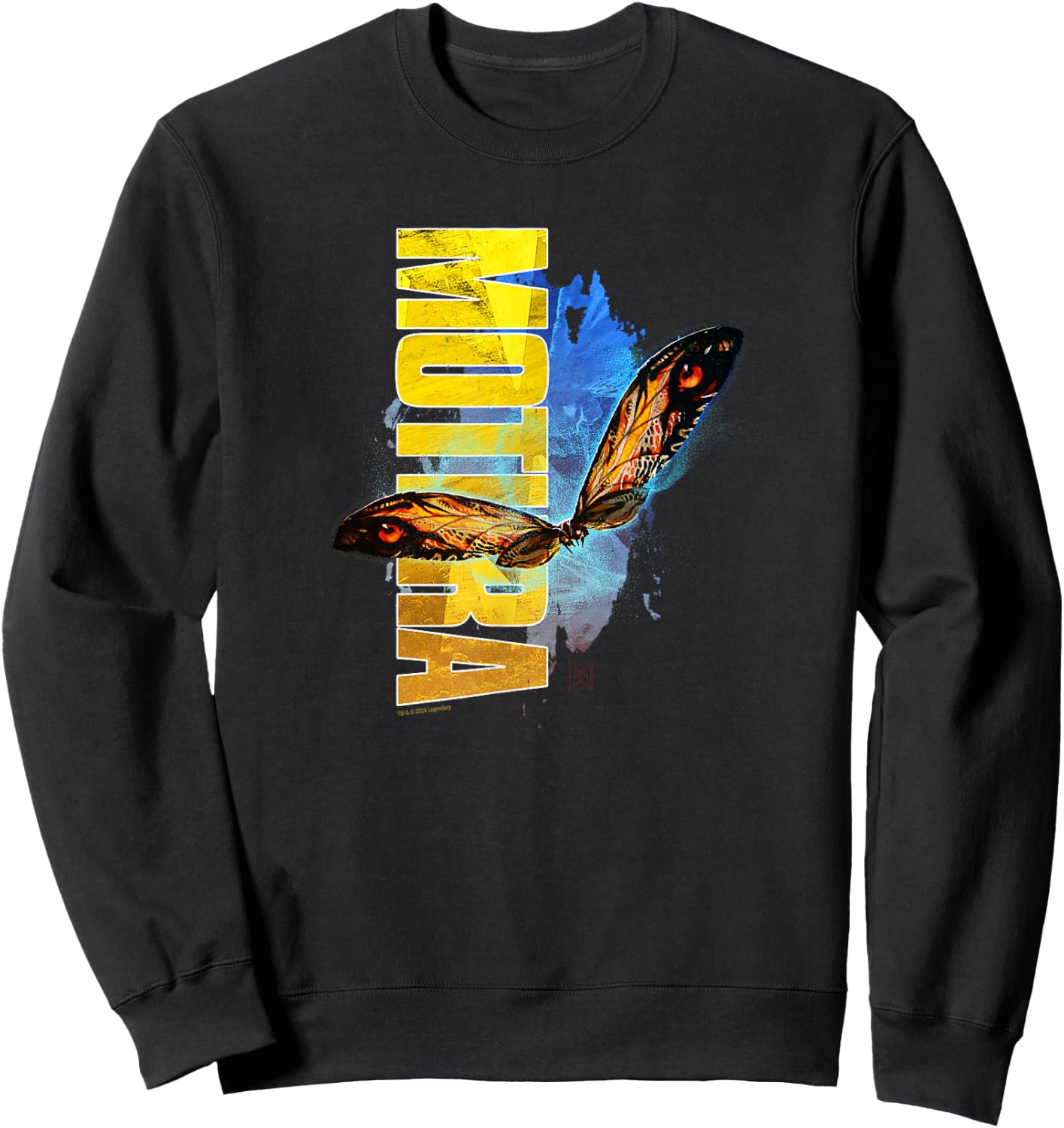 Monsterverse Mothra - Officially Licensed Sweatshirt - Sweatshirt | Black